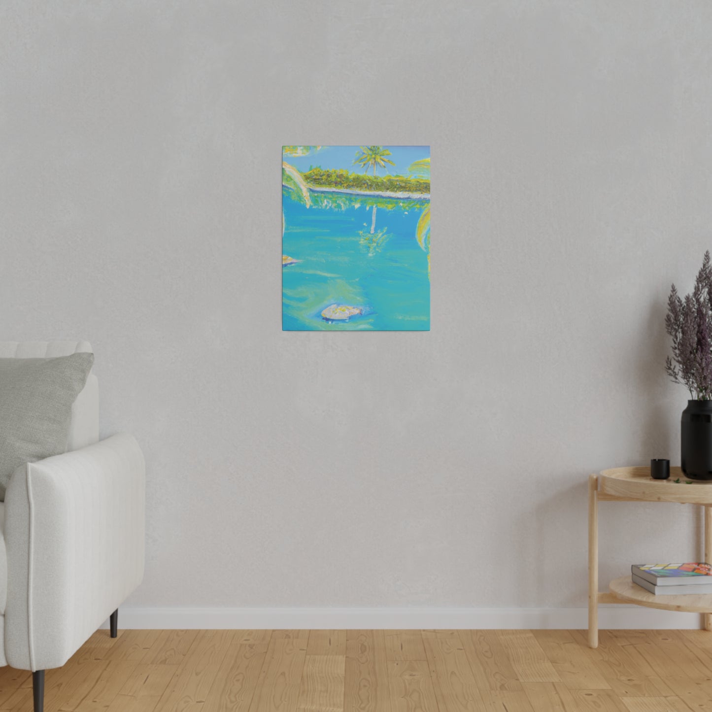 9546V - Bahamas Ocean Painting Print | Bahamas | Ocean | Beach | Poster | Home Decor | Wall Art | Canvas