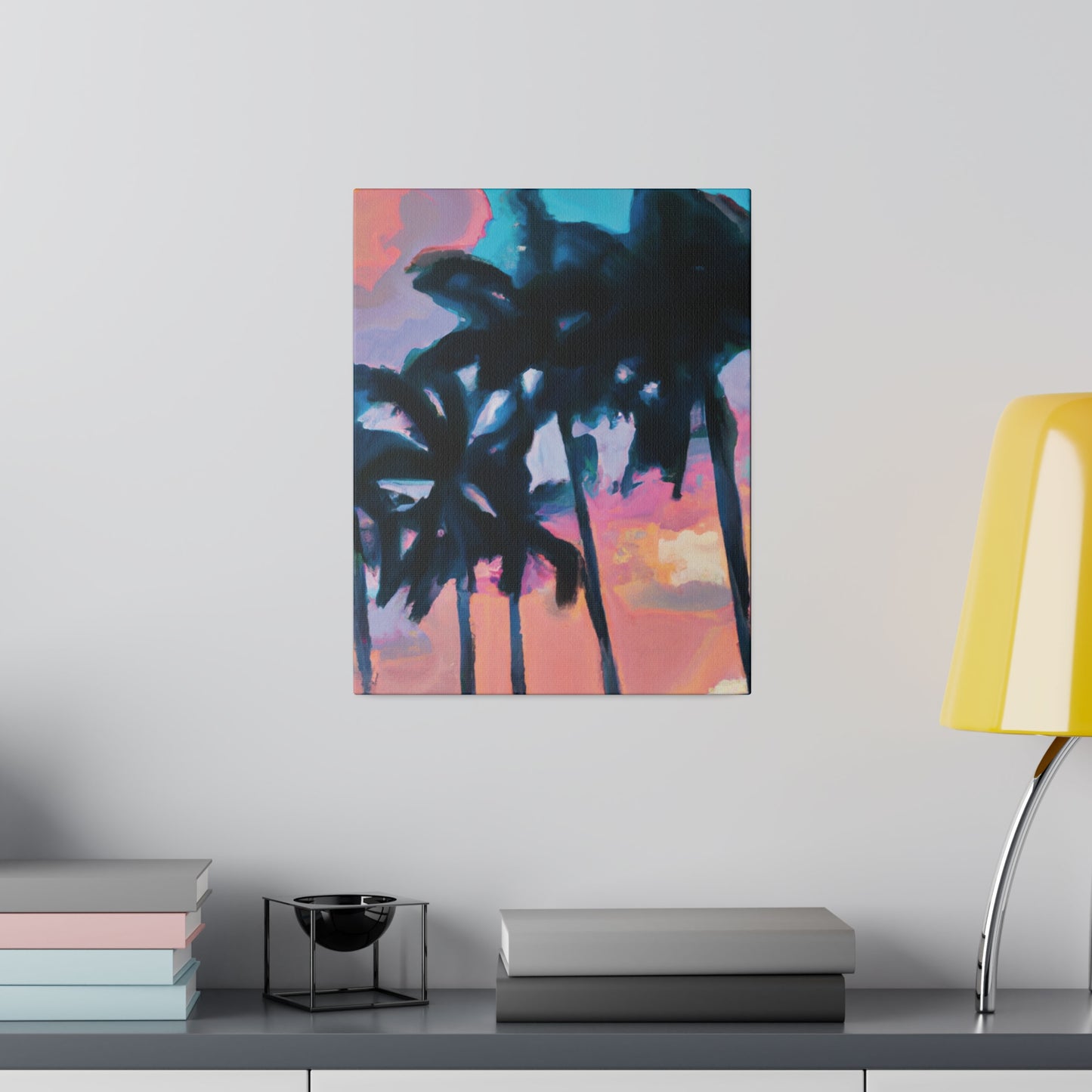 7234X - Miami Beach Sunset Painting Print | Miami | Beach | Sunset | Poster | Home Decor | Wall Art | Canvas