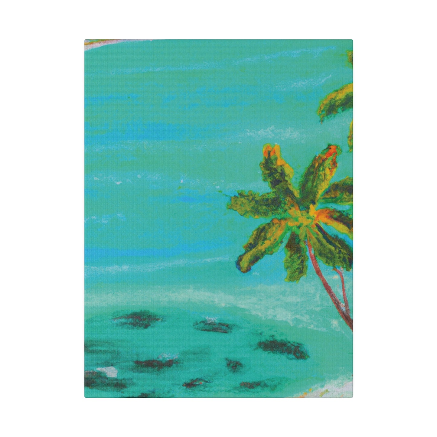 1417P - Bahamas Ocean Painting Print | Bahamas | Ocean | Beach | Poster | Home Decor | Wall Art | Canvas