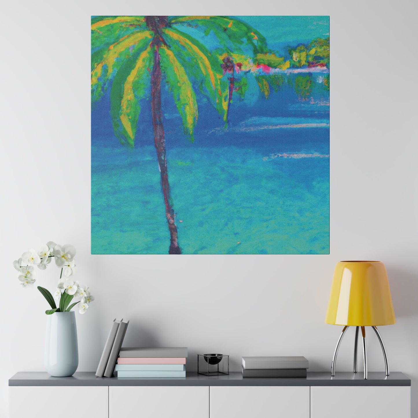 7741F - Bahamas Ocean Painting Print | Bahamas | Ocean | Beach | Poster | Home Decor | Wall Art | Canvas