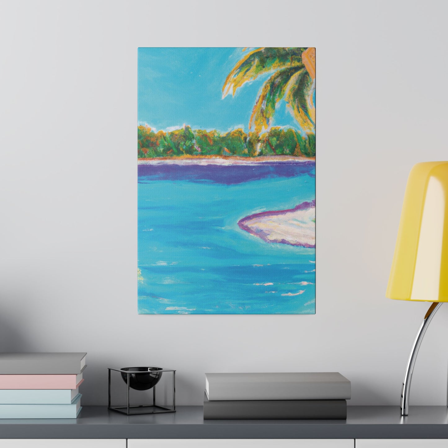 6781B - Bahamas Ocean Painting Print | Bahamas | Ocean | Beach | Poster | Home Decor | Wall Art | Canvas