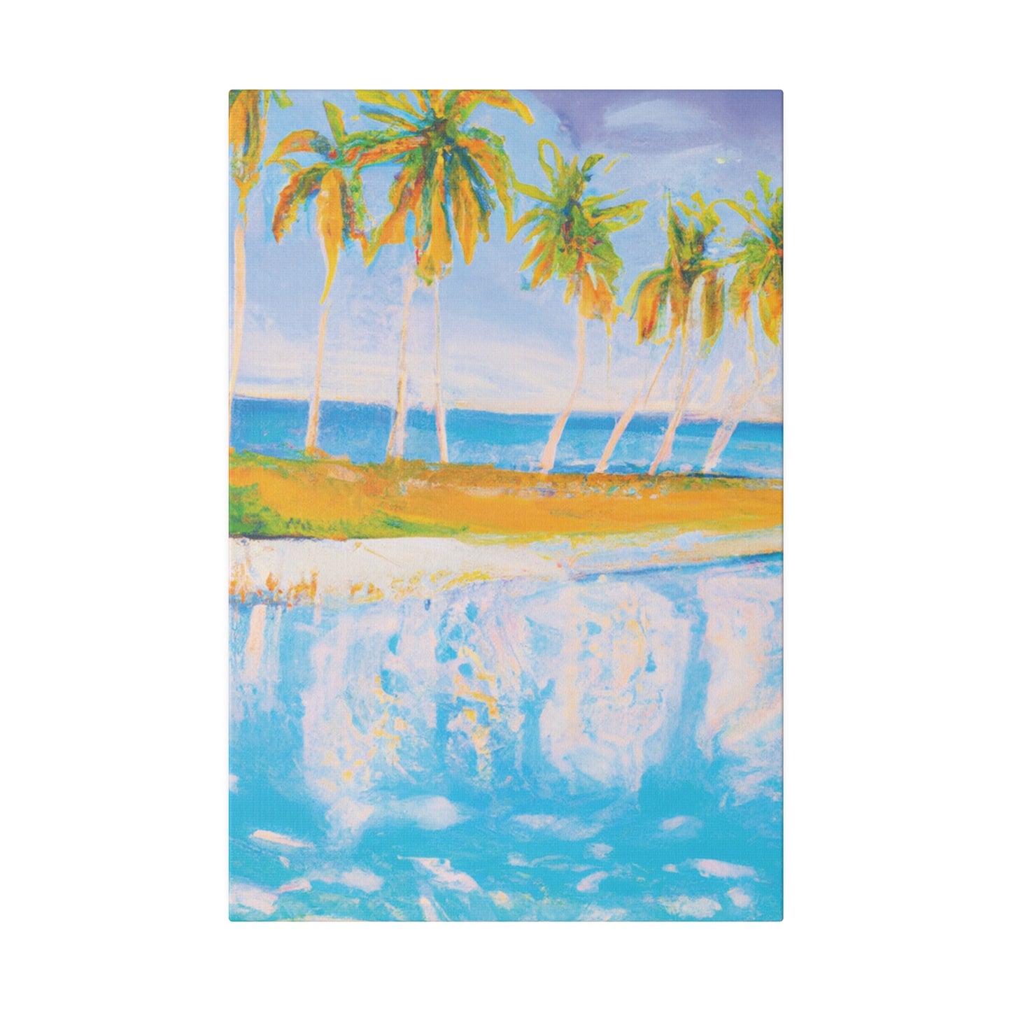 4904O - Bahamas Ocean Painting Print | Bahamas | Ocean | Beach | Poster | Home Decor | Wall Art | Canvas