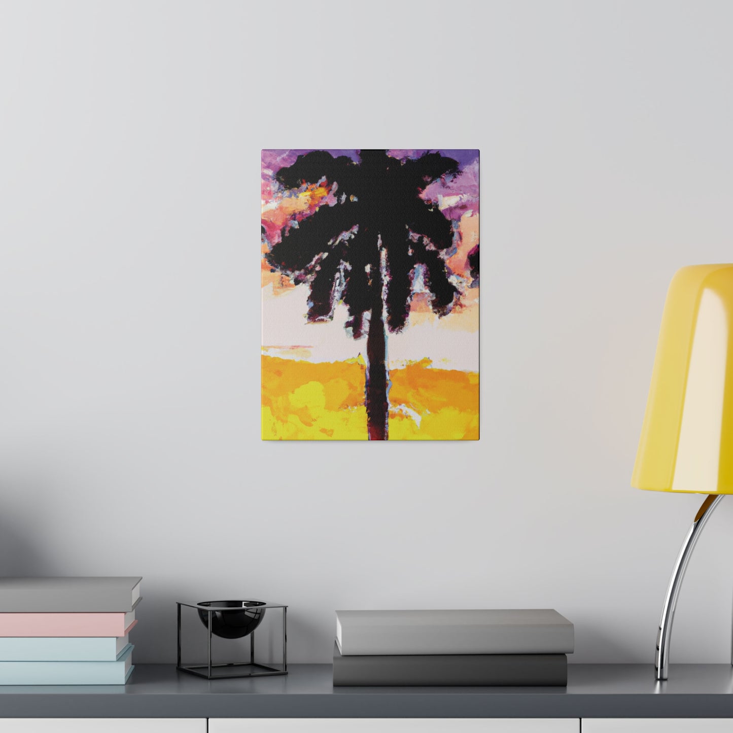 6392A - Miami Beach Sunset Painting Print | Miami | Beach | Sunset | Poster | Home Decor | Wall Art | Canvas