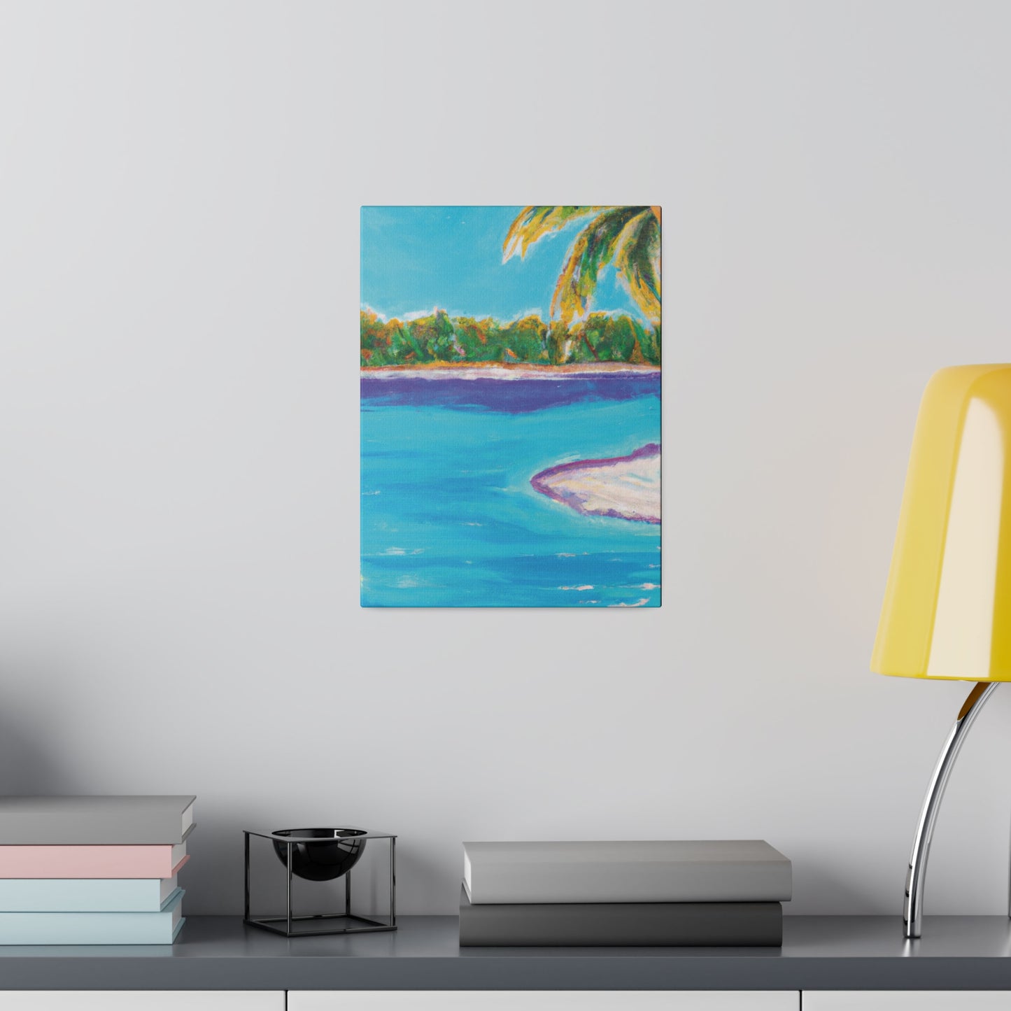 6781B - Bahamas Ocean Painting Print | Bahamas | Ocean | Beach | Poster | Home Decor | Wall Art | Canvas