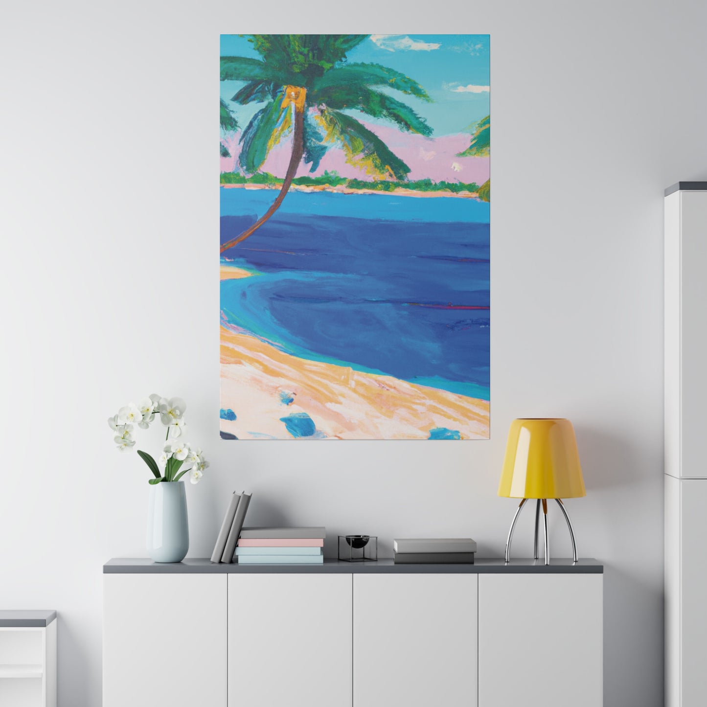 4782F - Bahamas Ocean Painting Print | Bahamas | Ocean | Beach | Poster | Home Decor | Wall Art | Canvas