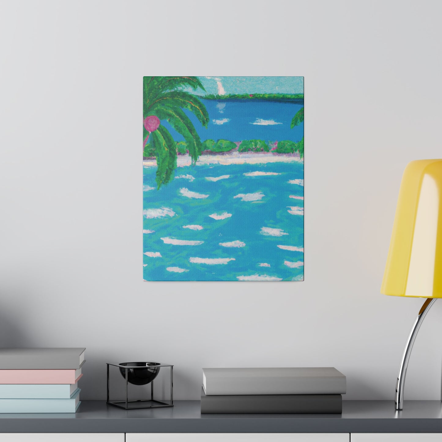 7341Z - Bahamas Ocean Painting Print | Bahamas | Ocean | Beach | Poster | Home Decor | Wall Art | Canvas