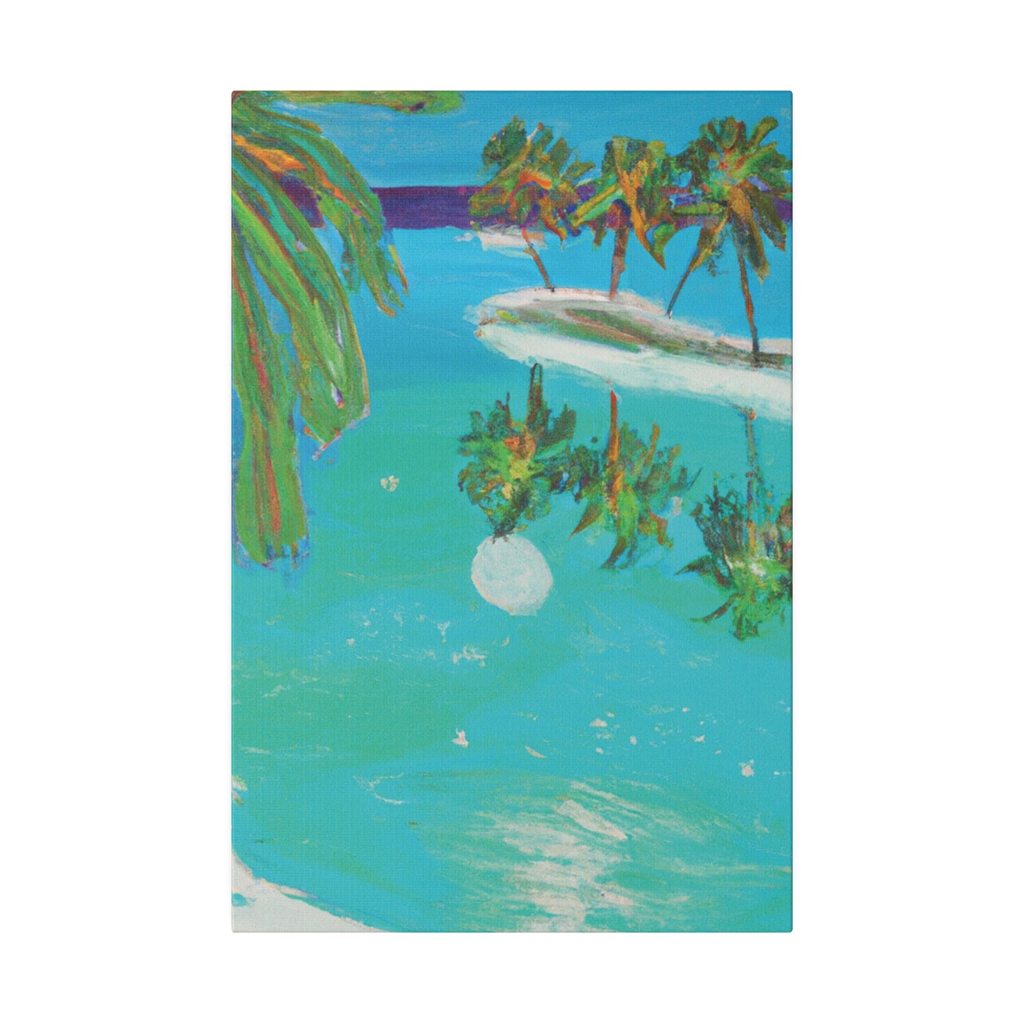 9652Q - Bahamas Ocean Painting Print | Bahamas | Ocean | Beach | Poster | Home Decor | Wall Art | Canvas