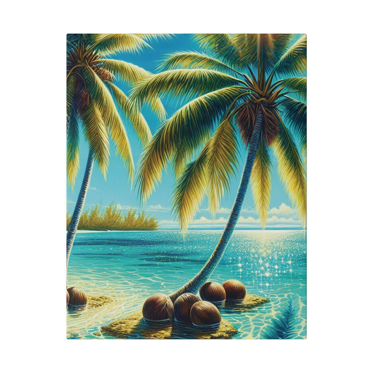 8231M - Bahamas Ocean Painting Print | Bahamas | Ocean | Beach | Poster | Home Decor | Wall Art | Canvas