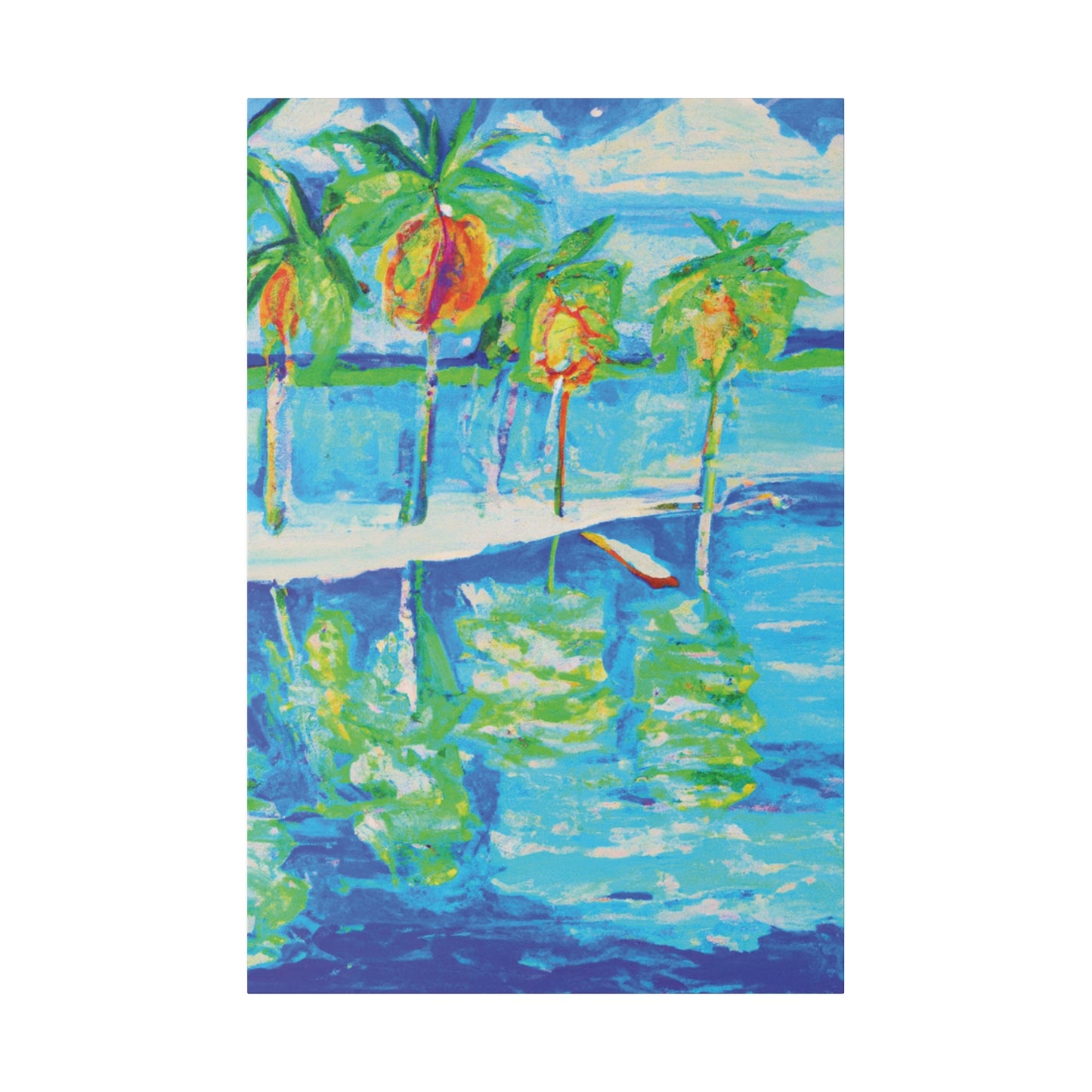 8103Q - Bahamas Ocean Painting Print | Bahamas | Ocean | Beach | Poster | Home Decor | Wall Art | Canvas