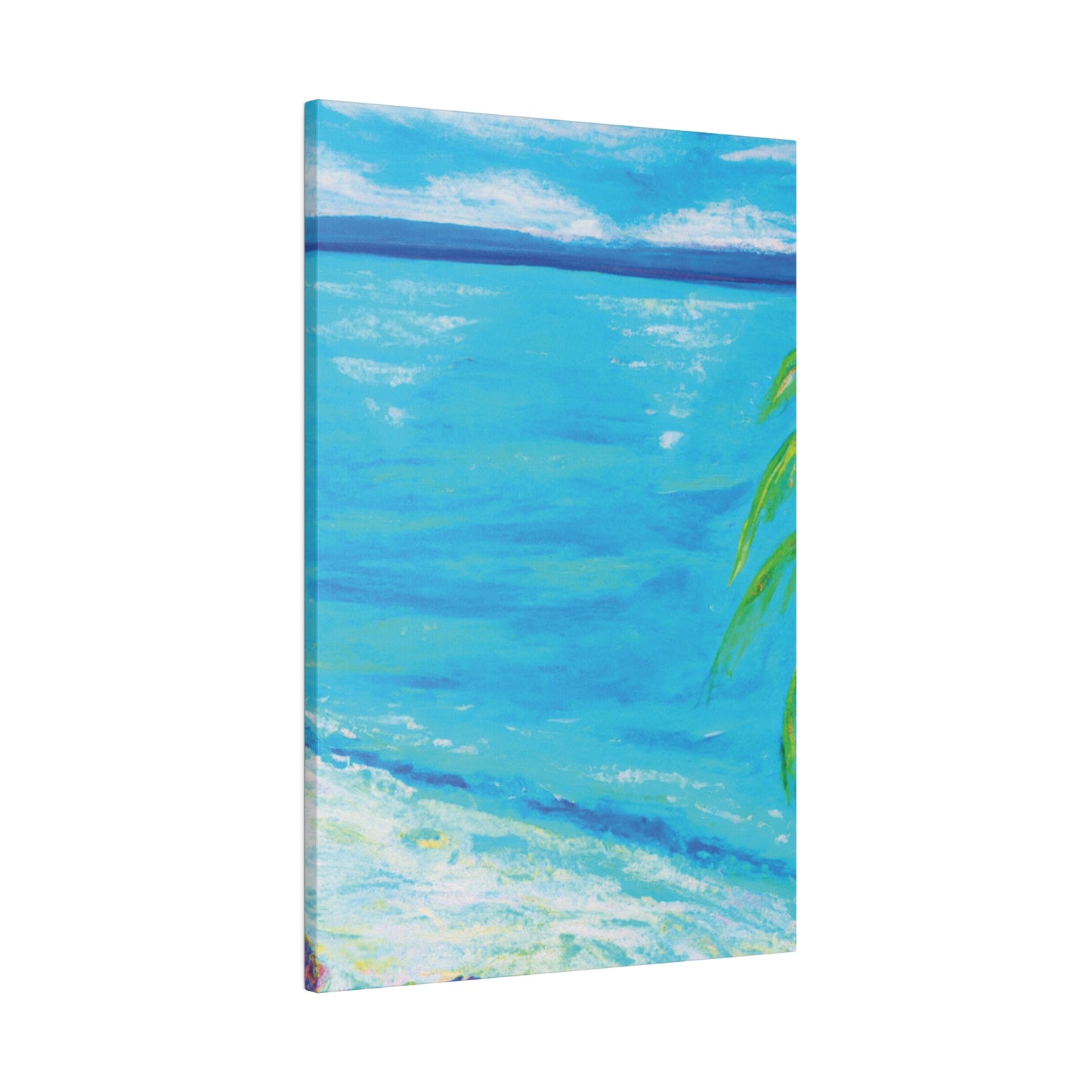 8858N - Bahamas Ocean Painting Print | Bahamas | Ocean | Beach | Poster | Home Decor | Wall Art | Canvas