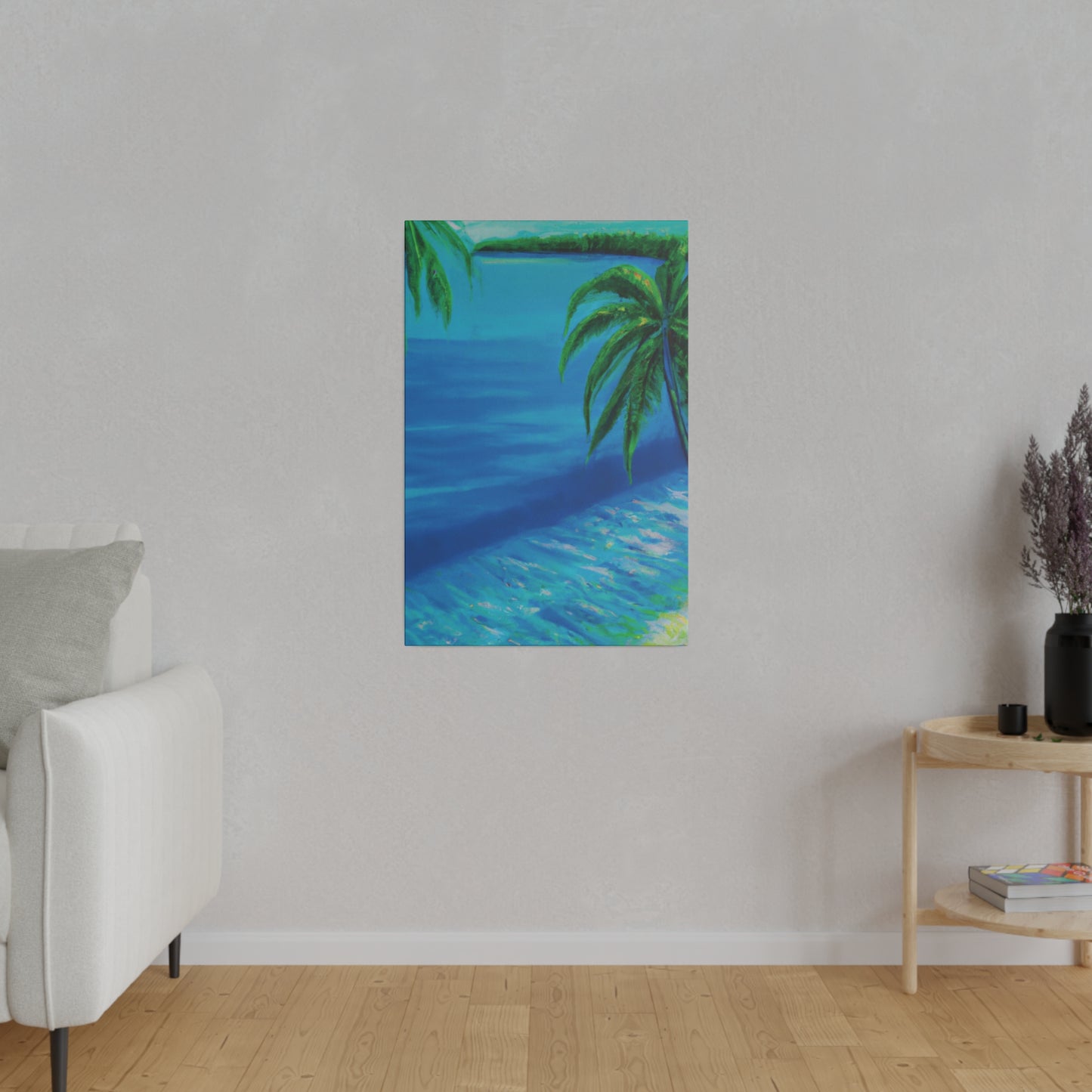8483M - Bahamas Ocean Painting Print | Bahamas | Ocean | Beach | Poster | Home Decor | Wall Art | Canvas