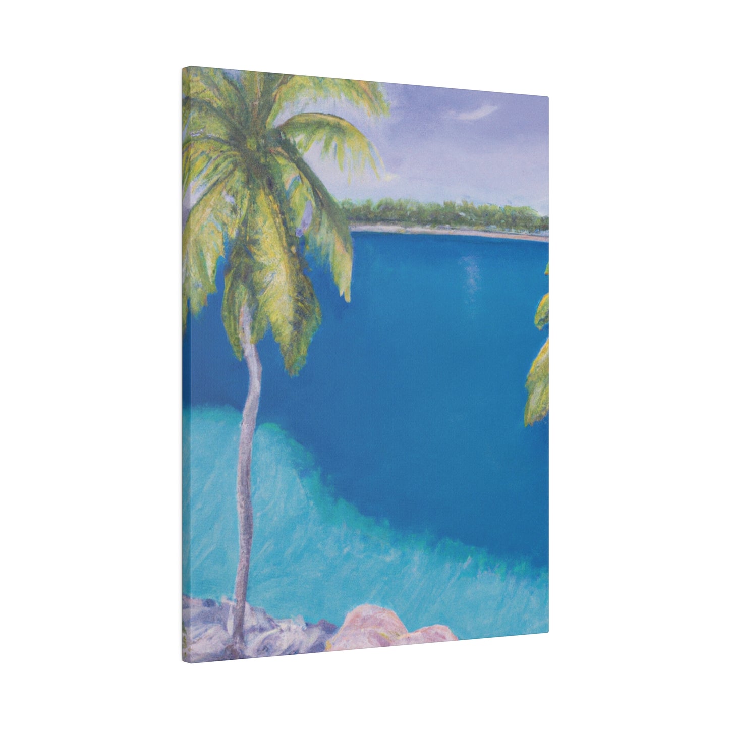 8739X - Bahamas Ocean Painting Print | Bahamas | Ocean | Beach | Poster | Home Decor | Wall Art | Canvas