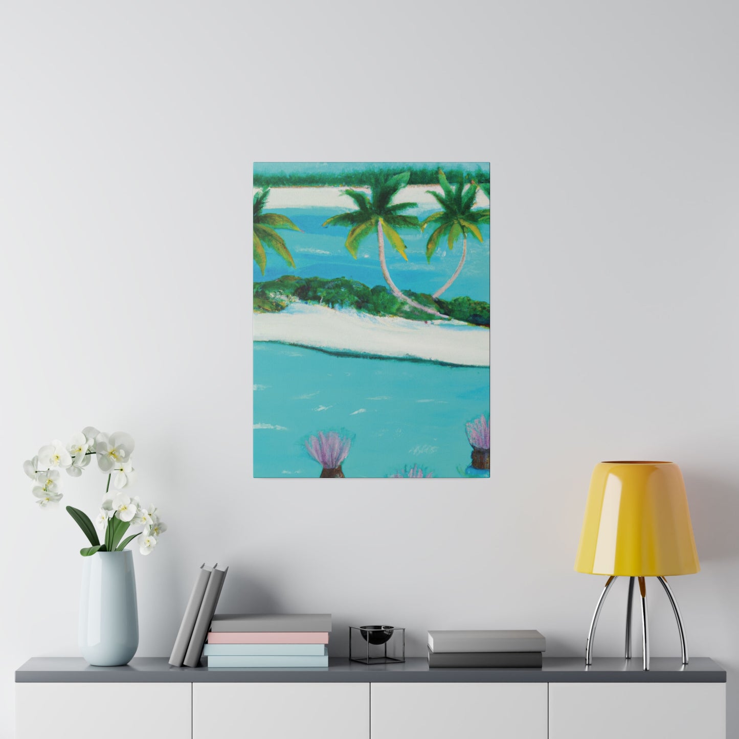 1933W - Bahamas Ocean Painting Print | Bahamas | Ocean | Beach | Poster | Home Decor | Wall Art | Canvas