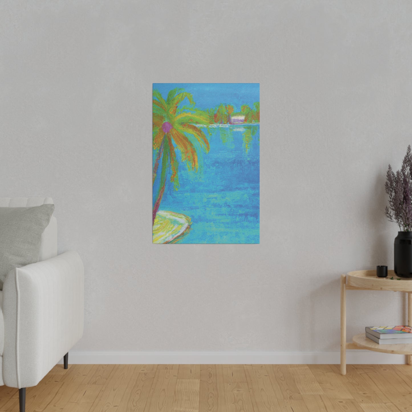 7245E - Bahamas Ocean Painting Print | Bahamas | Ocean | Beach | Poster | Home Decor | Wall Art | Canvas