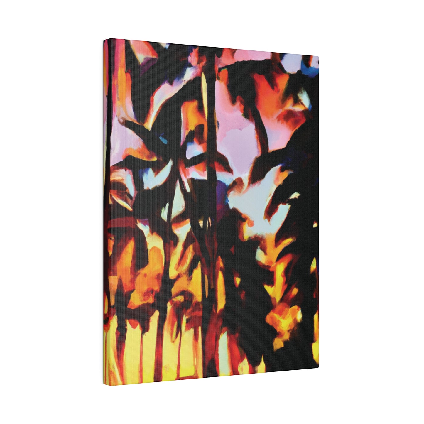 9123T - Miami Beach Sunset Painting Print | Miami | Beach | Sunset | Poster | Home Decor | Wall Art | Canvas