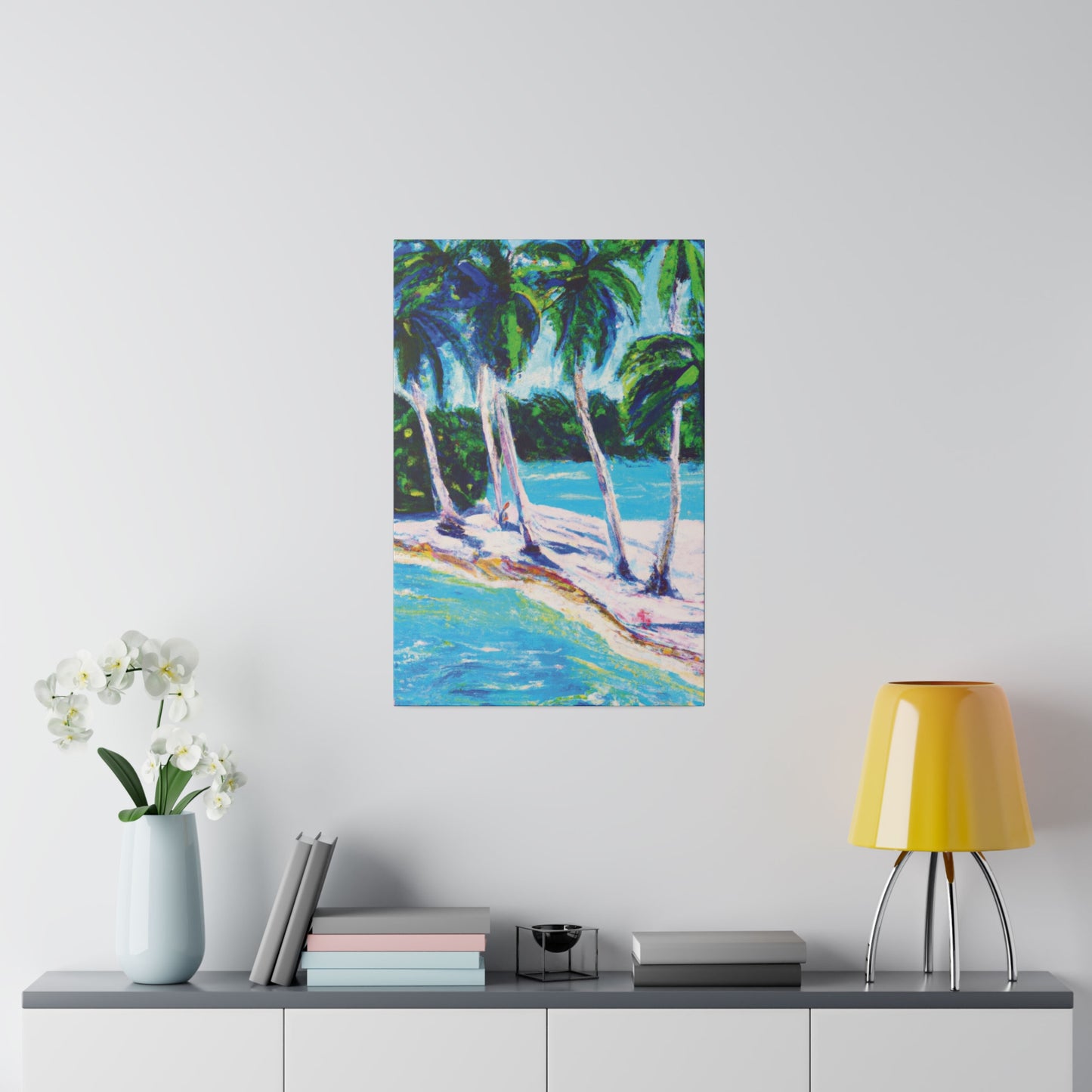 4567L - Bahamas Ocean Painting Print | Bahamas | Ocean | Beach | Poster | Home Decor | Wall Art | Canvas