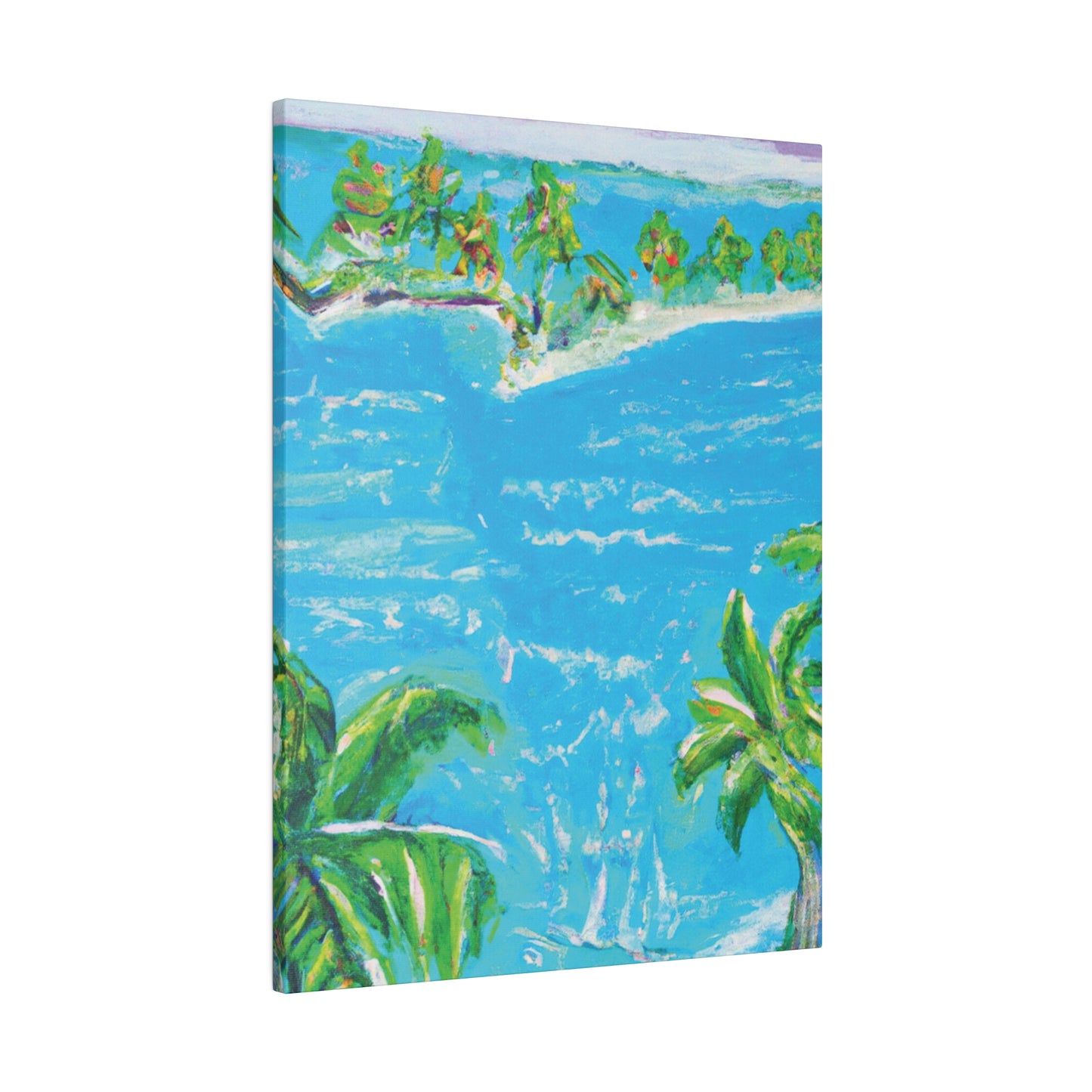 9413O - Bahamas Ocean Painting Print | Bahamas | Ocean | Beach | Poster | Home Decor | Wall Art | Canvas