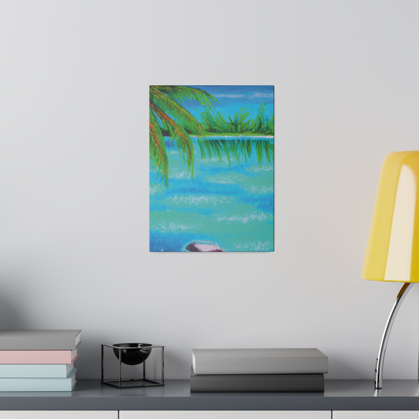 5279Q - Bahamas Ocean Painting Print | Bahamas | Ocean | Beach | Poster | Home Decor | Wall Art | Canvas