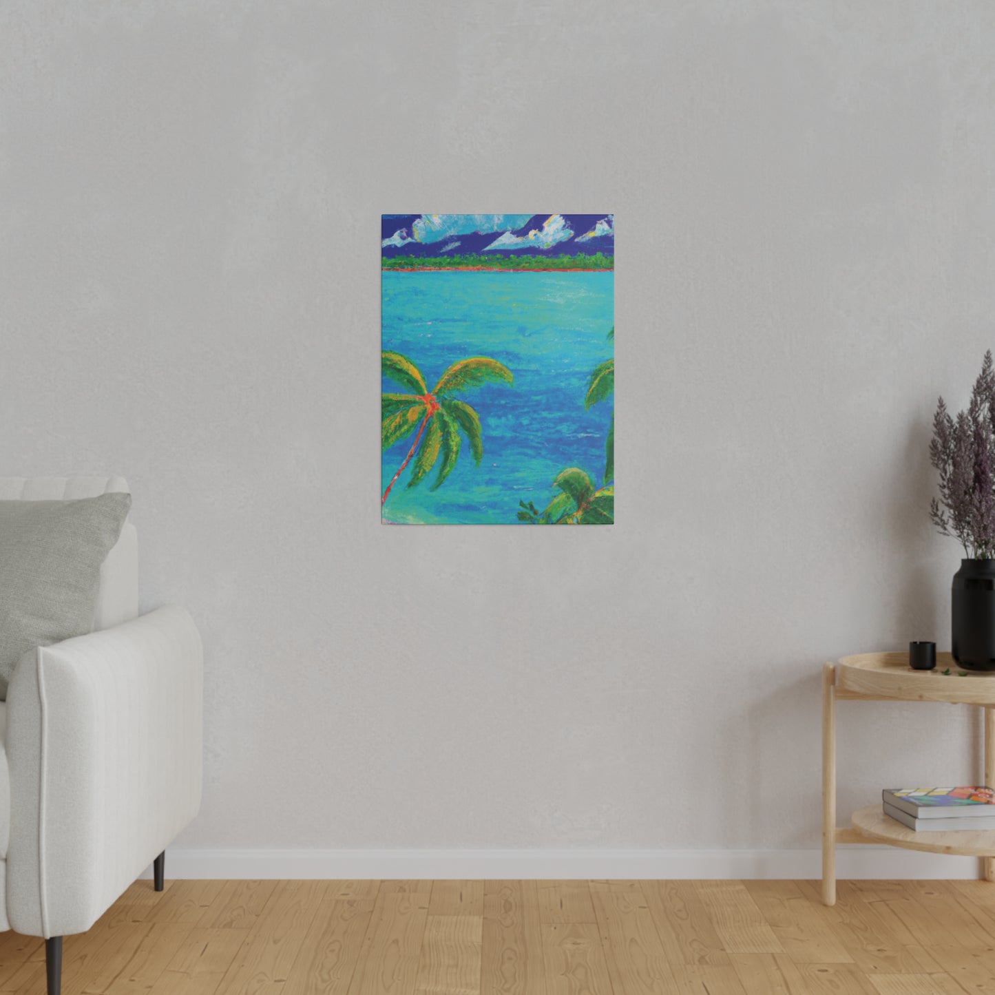 5654U - Bahamas Ocean Painting Print | Bahamas | Ocean | Beach | Poster | Home Decor | Wall Art | Canvas