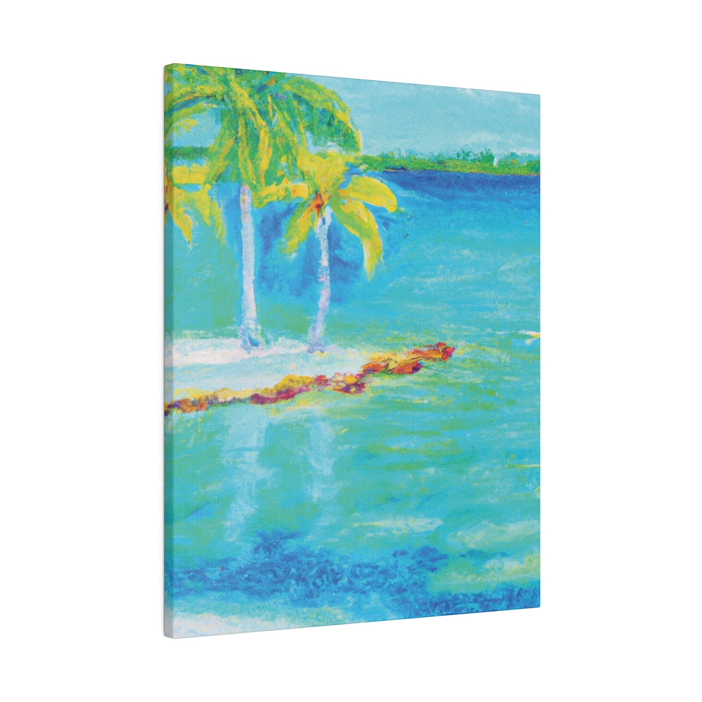 4444R - Bahamas Ocean Painting Print | Bahamas | Ocean | Beach | Poster | Home Decor | Wall Art | Canvas