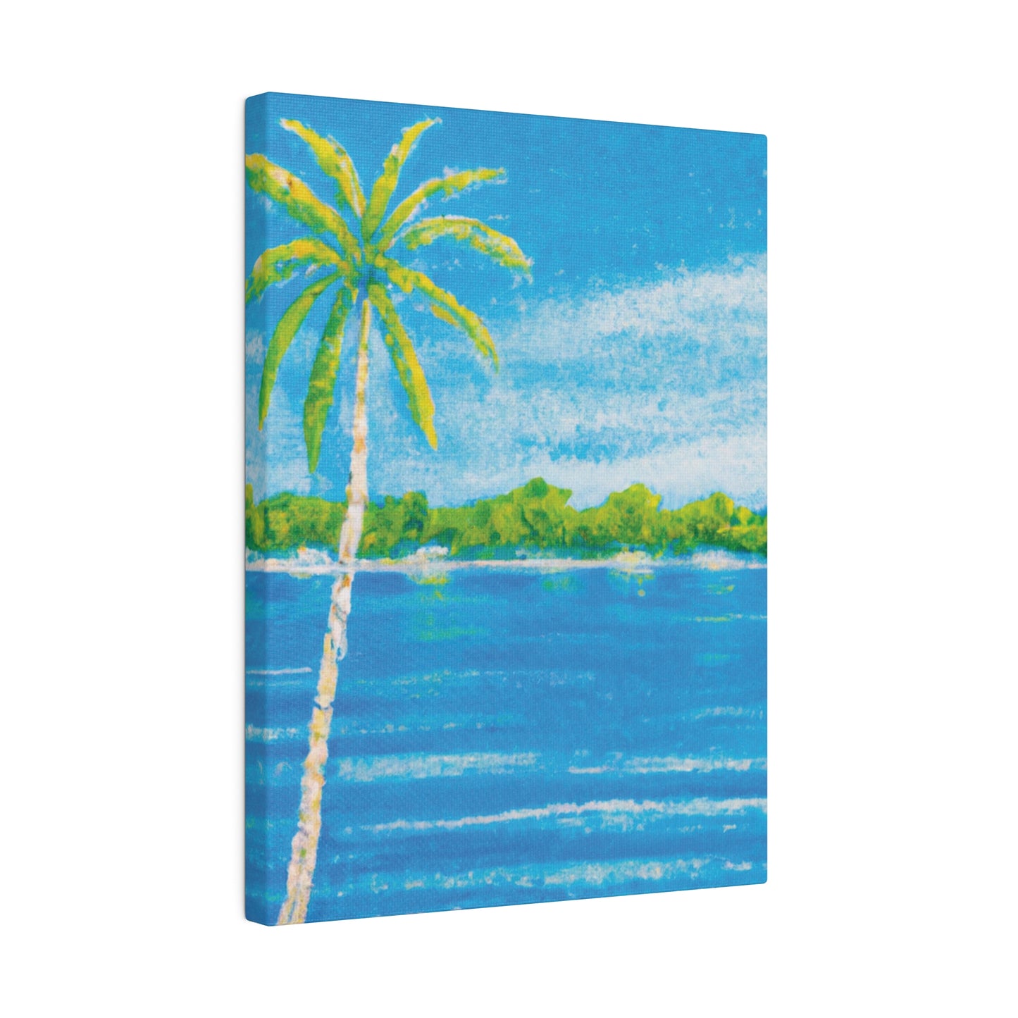 9803Q - Bahamas Ocean Painting Print | Bahamas | Ocean | Beach | Poster | Home Decor | Wall Art | Canvas