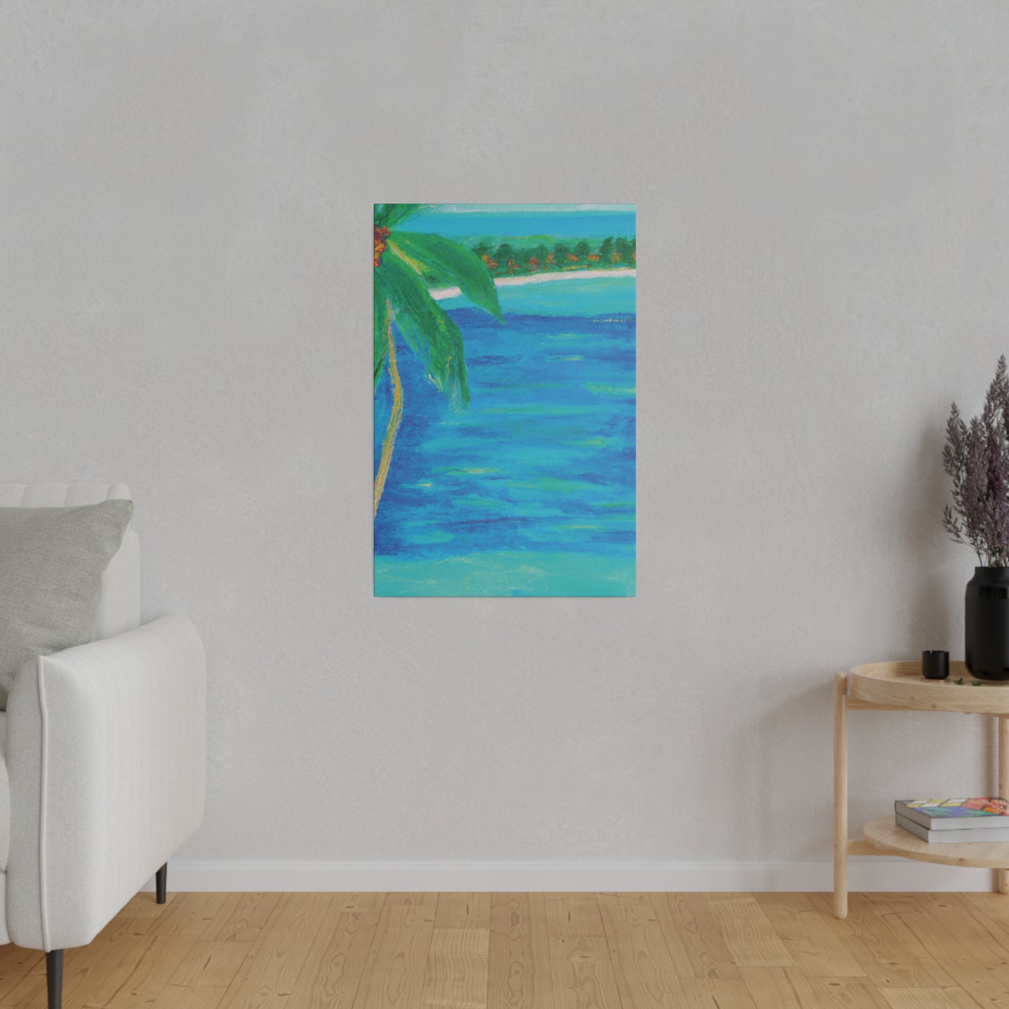 9272V - Bahamas Ocean Painting Print | Bahamas | Ocean | Beach | Poster | Home Decor | Wall Art | Canvas