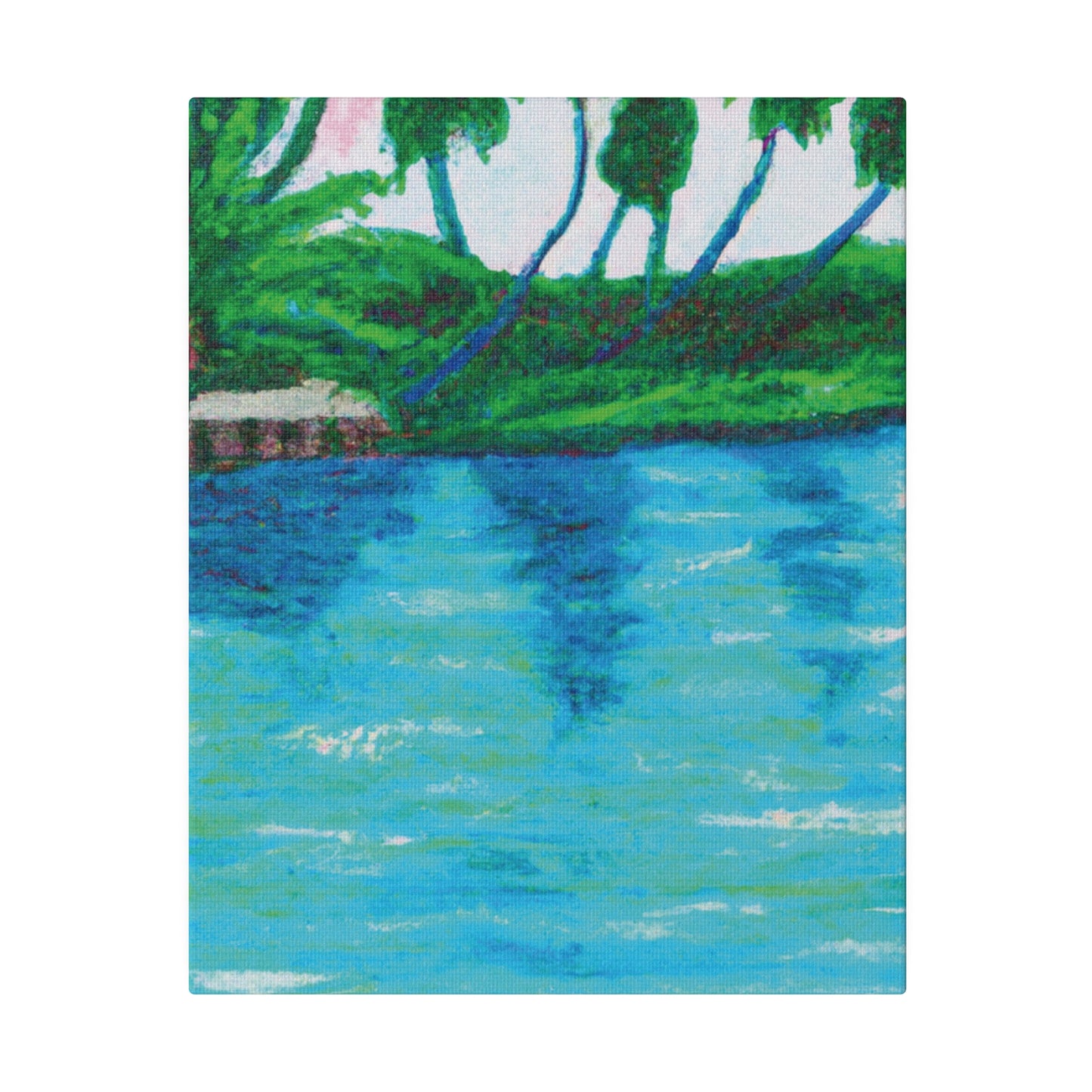 9457L - Bahamas Ocean Painting Print | Bahamas | Ocean | Beach | Poster | Home Decor | Wall Art | Canvas