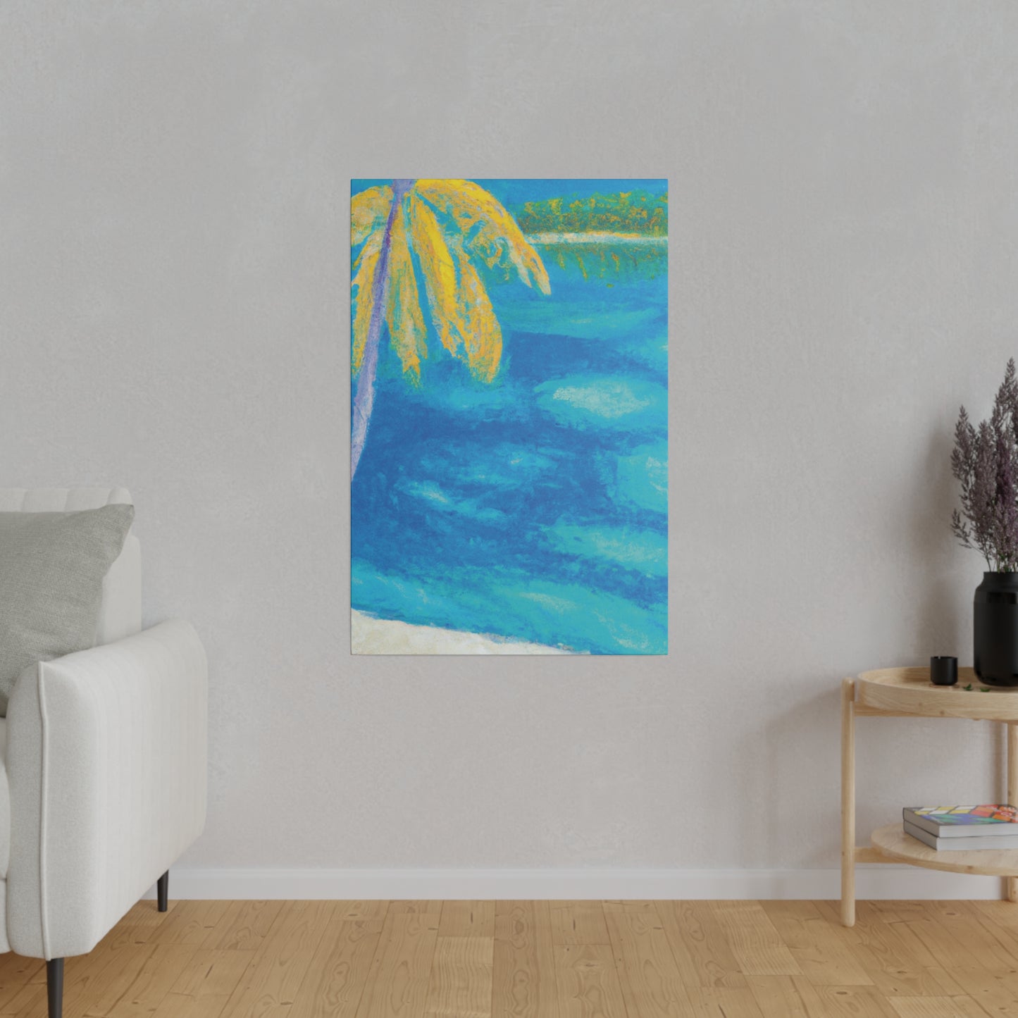 5874A - Bahamas Ocean Painting Print | Bahamas | Ocean | Beach | Poster | Home Decor | Wall Art | Canvas