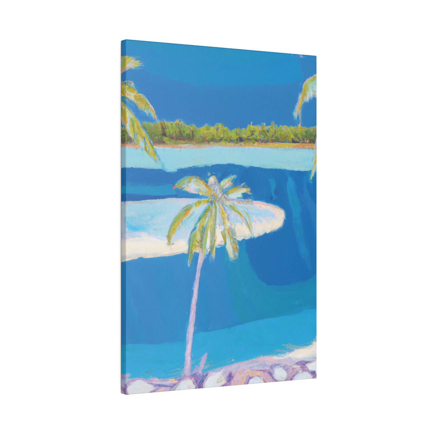 9231F - Bahamas Ocean Painting Print | Bahamas | Ocean | Beach | Poster | Home Decor | Wall Art | Canvas