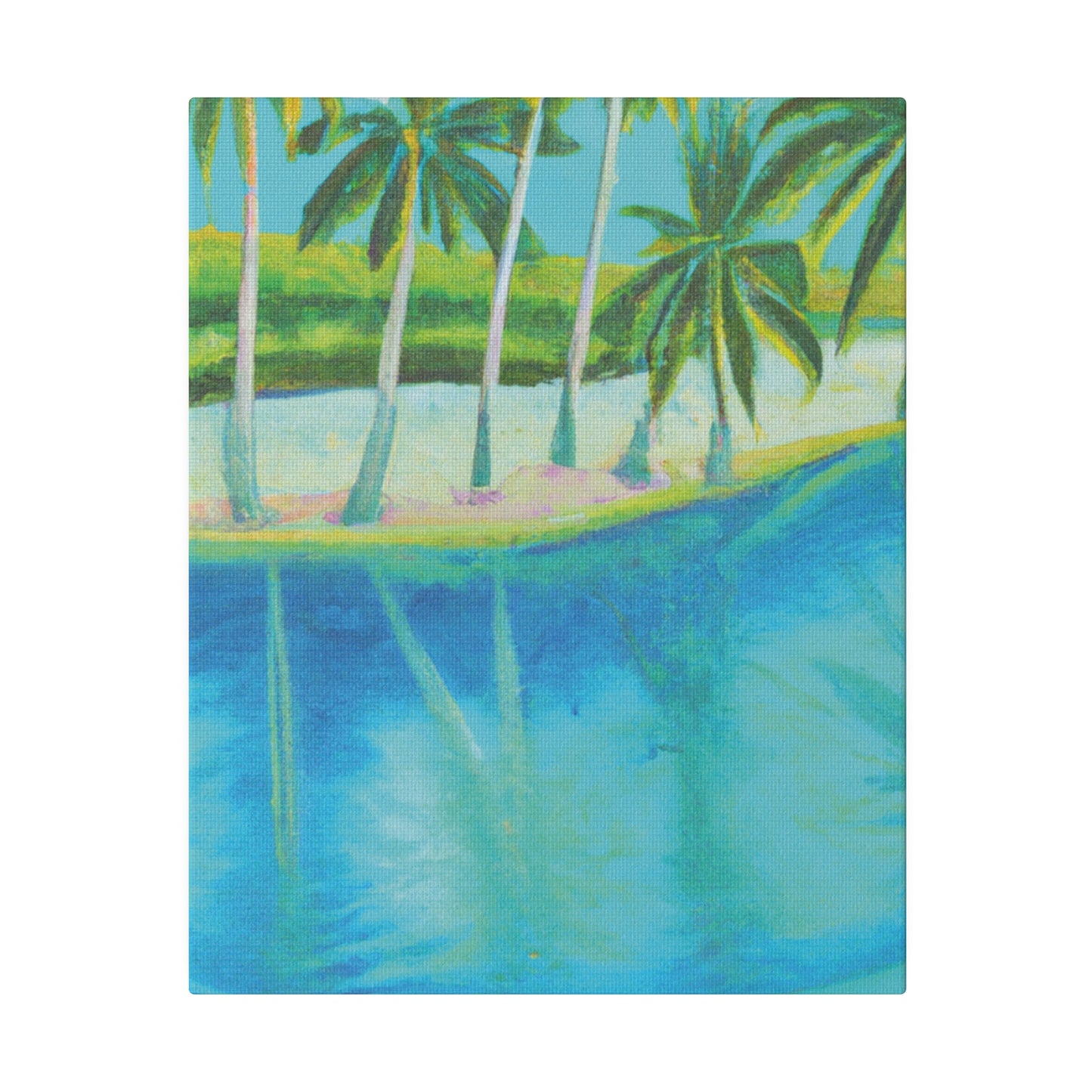 5436R - Bahamas Ocean Painting Print | Bahamas | Ocean | Beach | Poster | Home Decor | Wall Art | Canvas