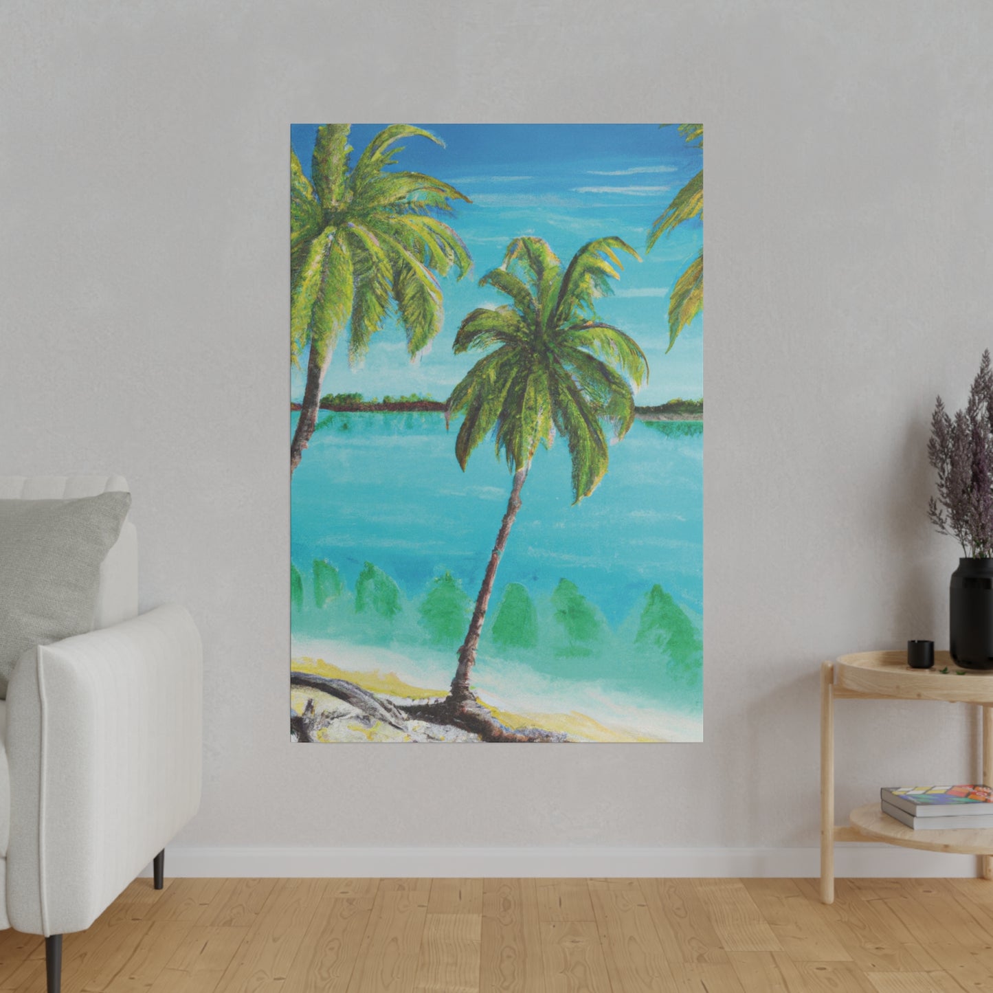 6598N - Bahamas Ocean Painting Print | Bahamas | Ocean | Beach | Poster | Home Decor | Wall Art | Canvas