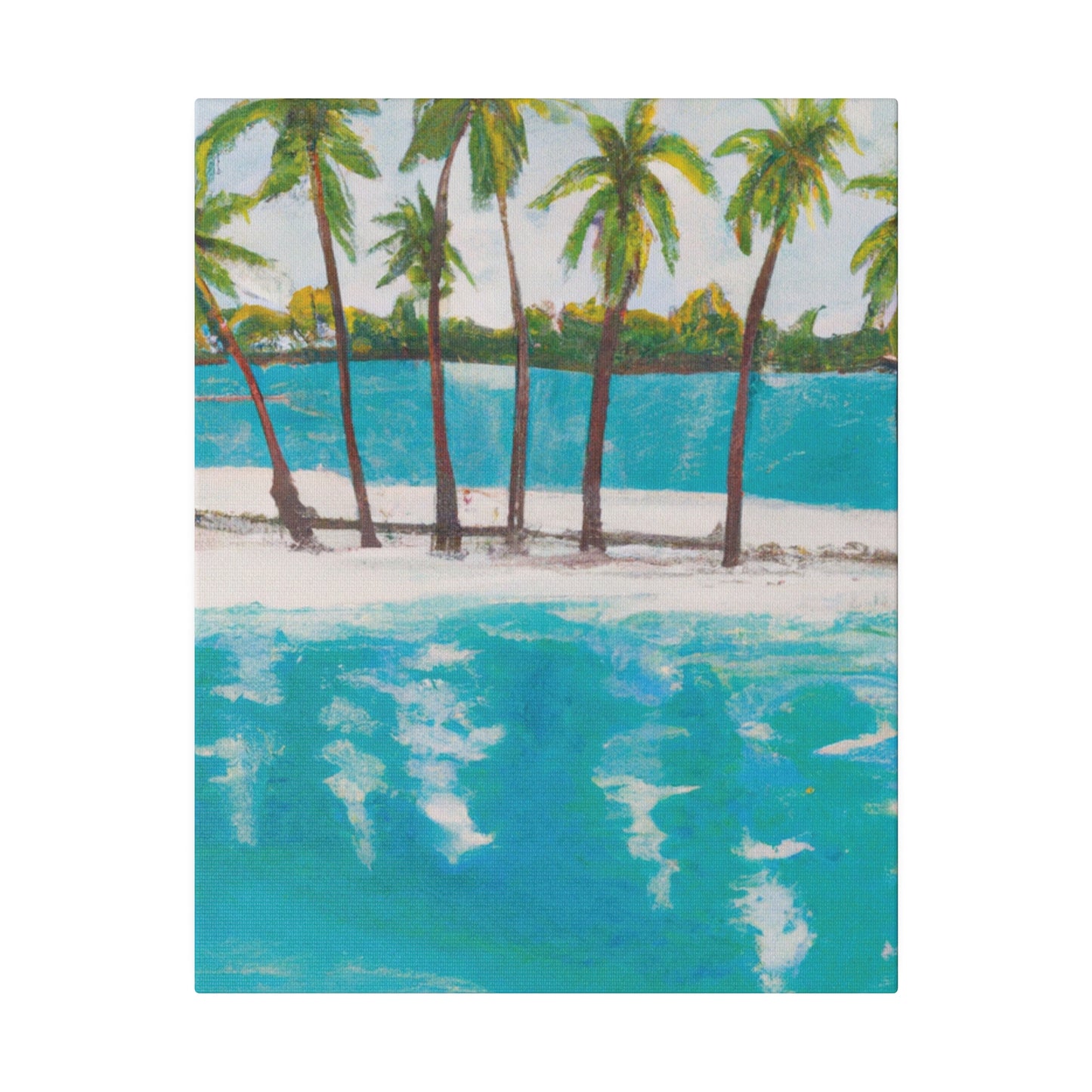 8045G - Bahamas Ocean Painting Print | Bahamas | Ocean | Beach | Poster | Home Decor | Wall Art | Canvas