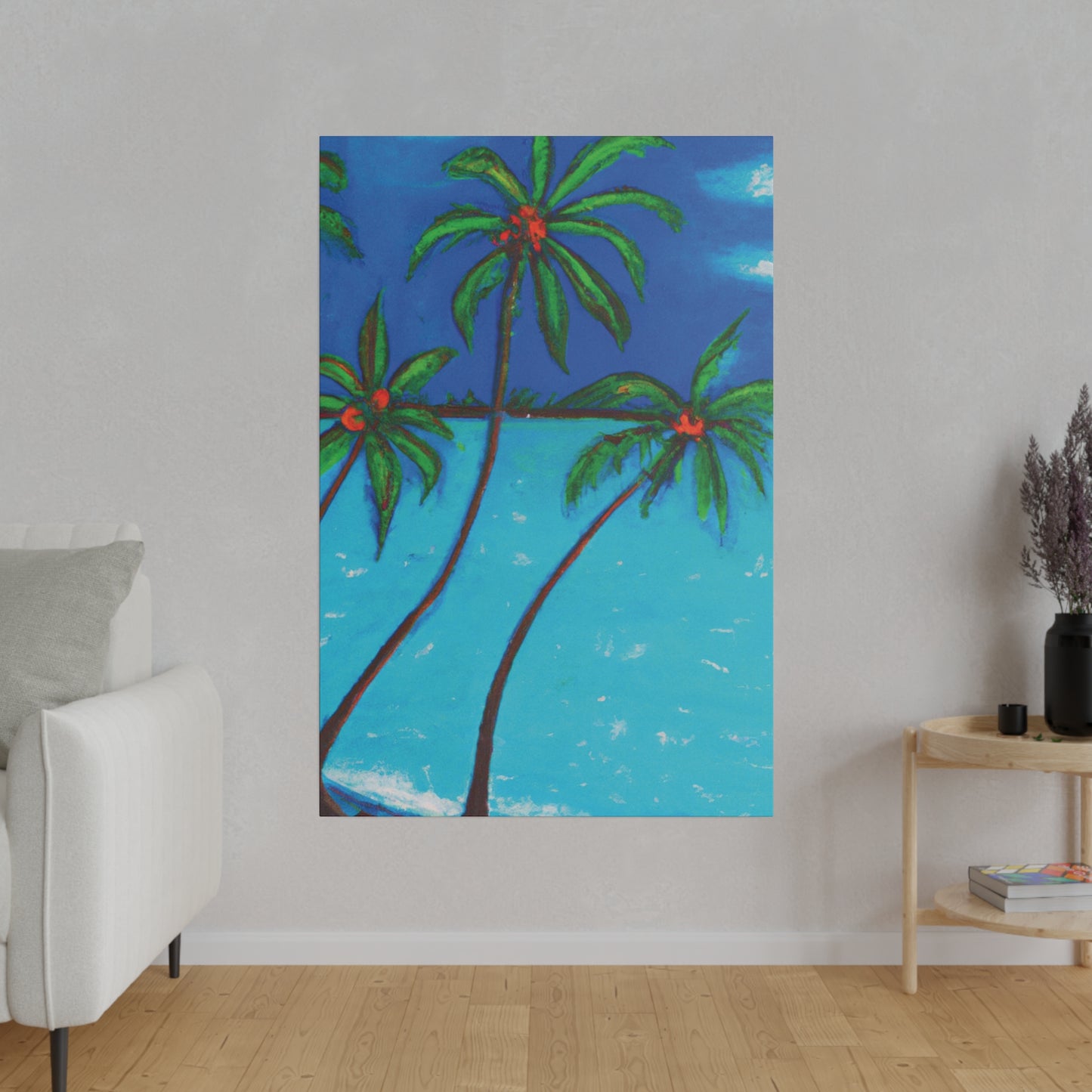 9305W - Bahamas Ocean Painting Print | Bahamas | Ocean | Beach | Poster | Home Decor | Wall Art | Canvas