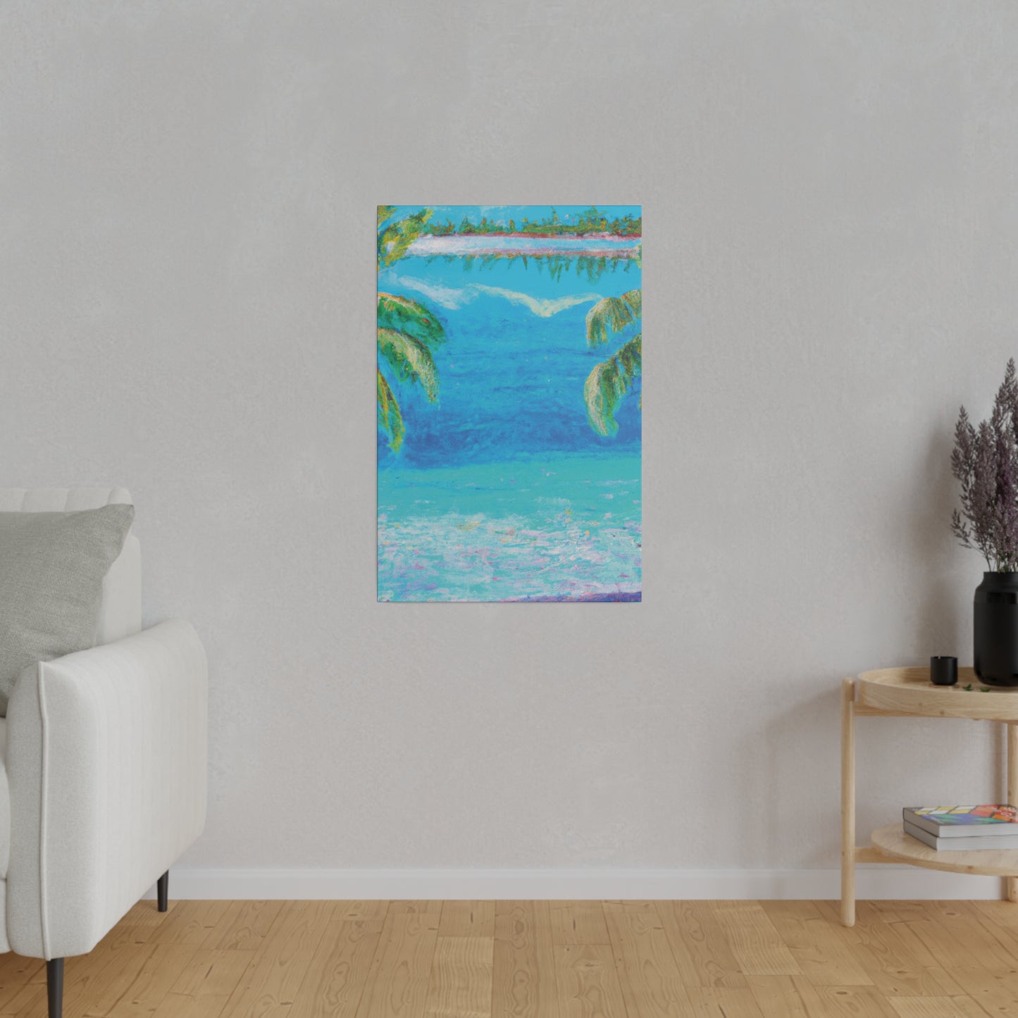 8159P - Bahamas Ocean Painting Print | Bahamas | Ocean | Beach | Poster | Home Decor | Wall Art | Canvas