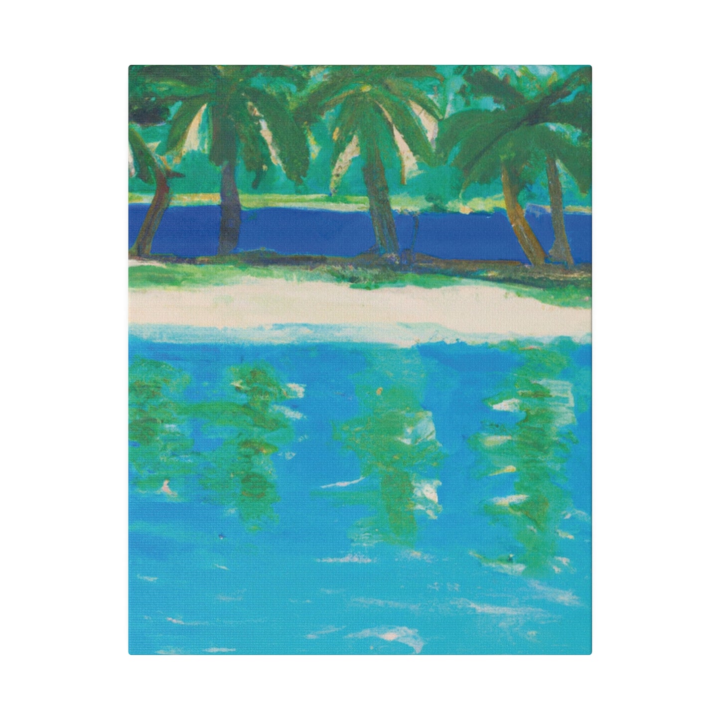 4129L - Bahamas Ocean Painting Print | Bahamas | Ocean | Beach | Poster | Home Decor | Wall Art | Canvas