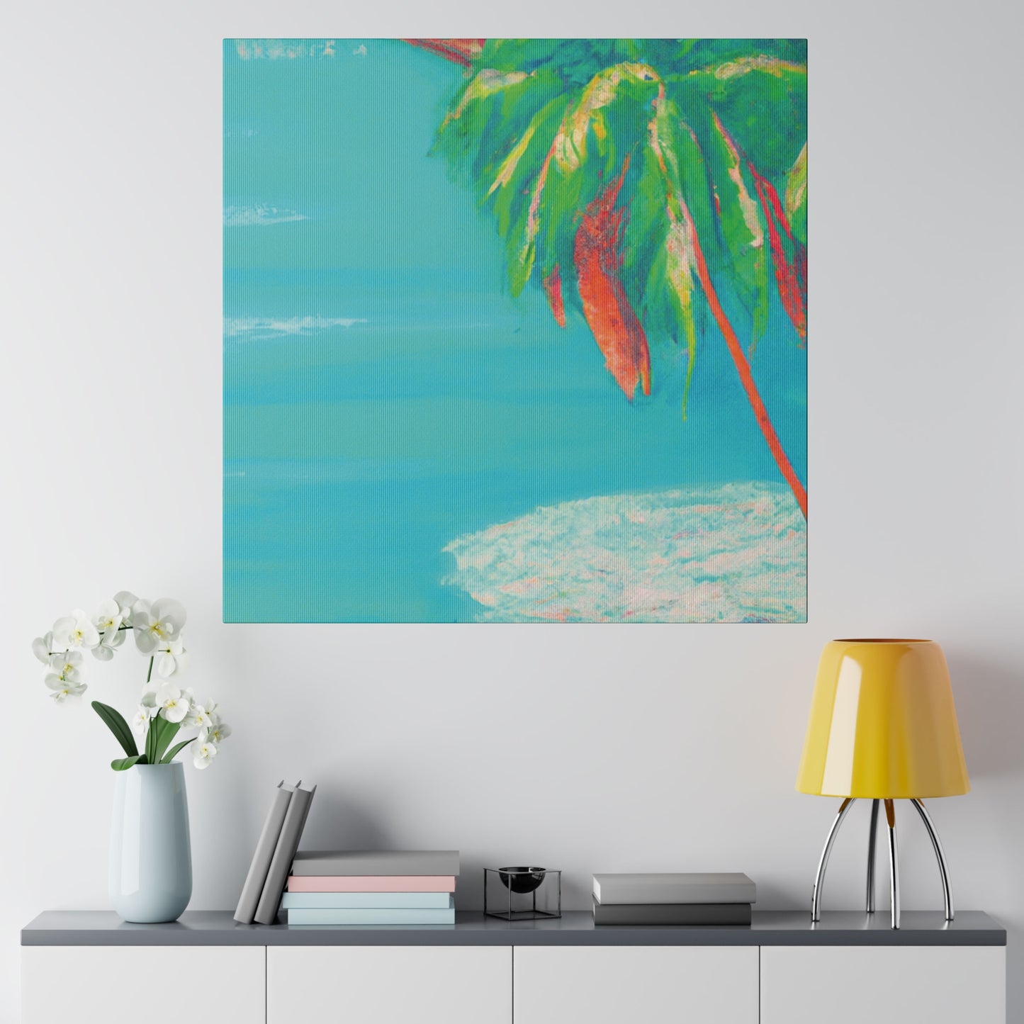 6263D - Bahamas Ocean Painting Print | Bahamas | Ocean | Beach | Poster | Home Decor | Wall Art | Canvas