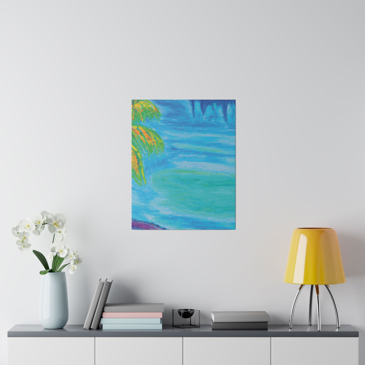 3842G - Bahamas Ocean Painting Print | Bahamas | Ocean | Beach | Poster | Home Decor | Wall Art | Canvas