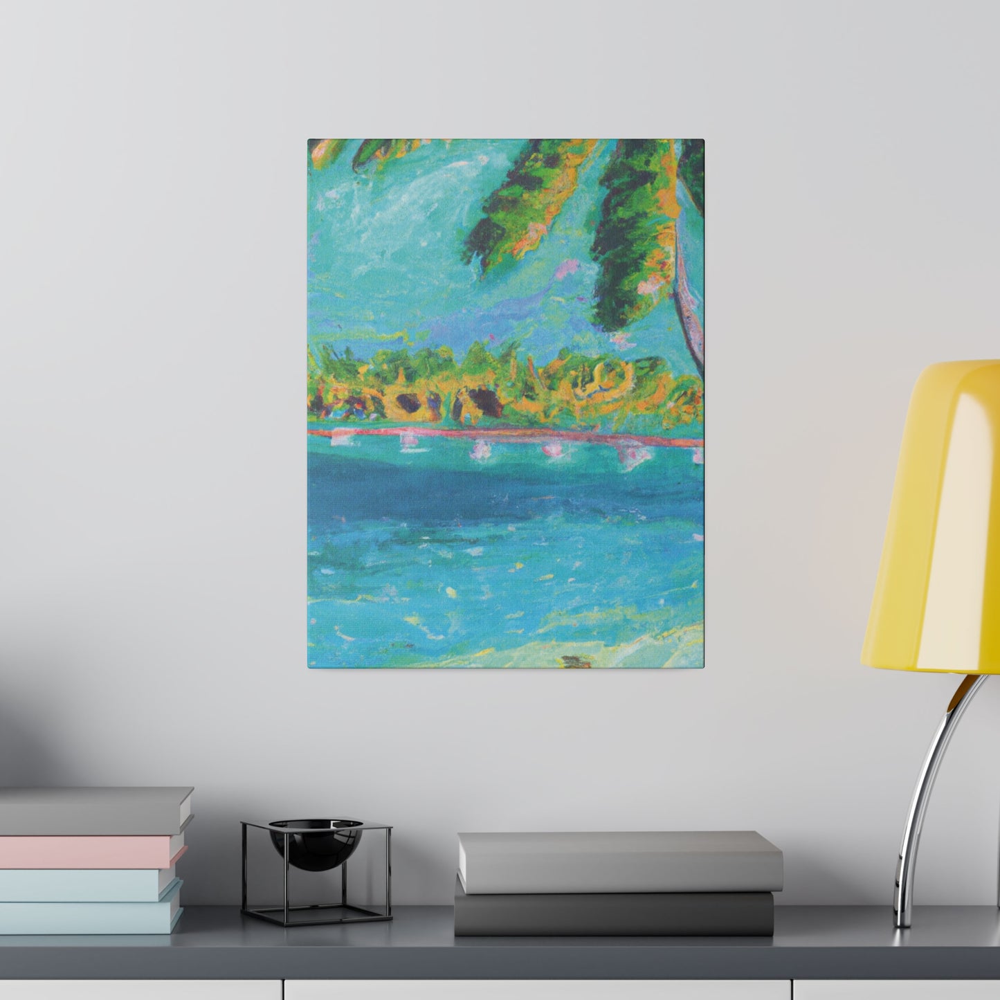 4831J - Bahamas Ocean Painting Print | Bahamas | Ocean | Beach | Poster | Home Decor | Wall Art | Canvas