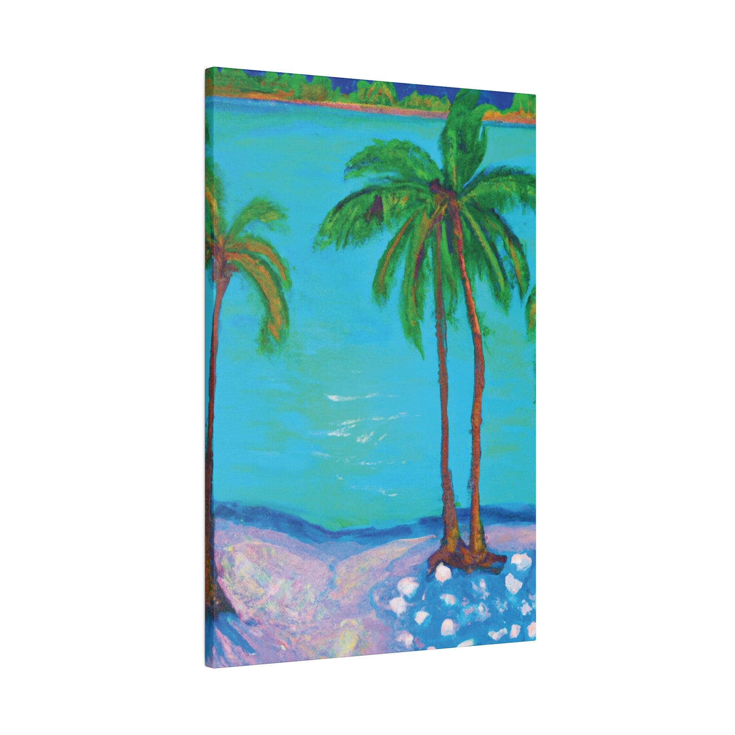 5029K - Bahamas Ocean Painting Print | Bahamas | Ocean | Beach | Poster | Home Decor | Wall Art | Canvas