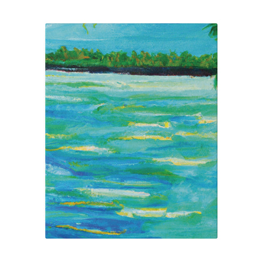 4292X - Bahamas Ocean Painting Print | Bahamas | Ocean | Beach | Poster | Home Decor | Wall Art | Canvas