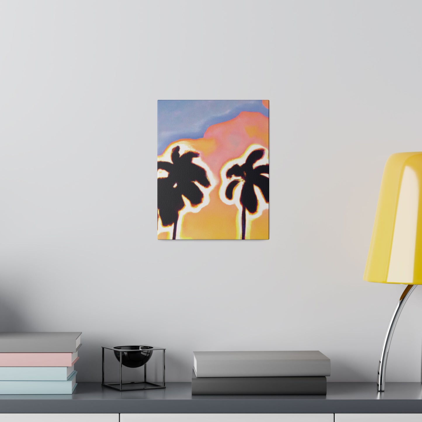 2766U - Miami Beach Sunset Painting Print | Miami | Beach | Sunset | Poster | Home Decor | Wall Art | Canvas