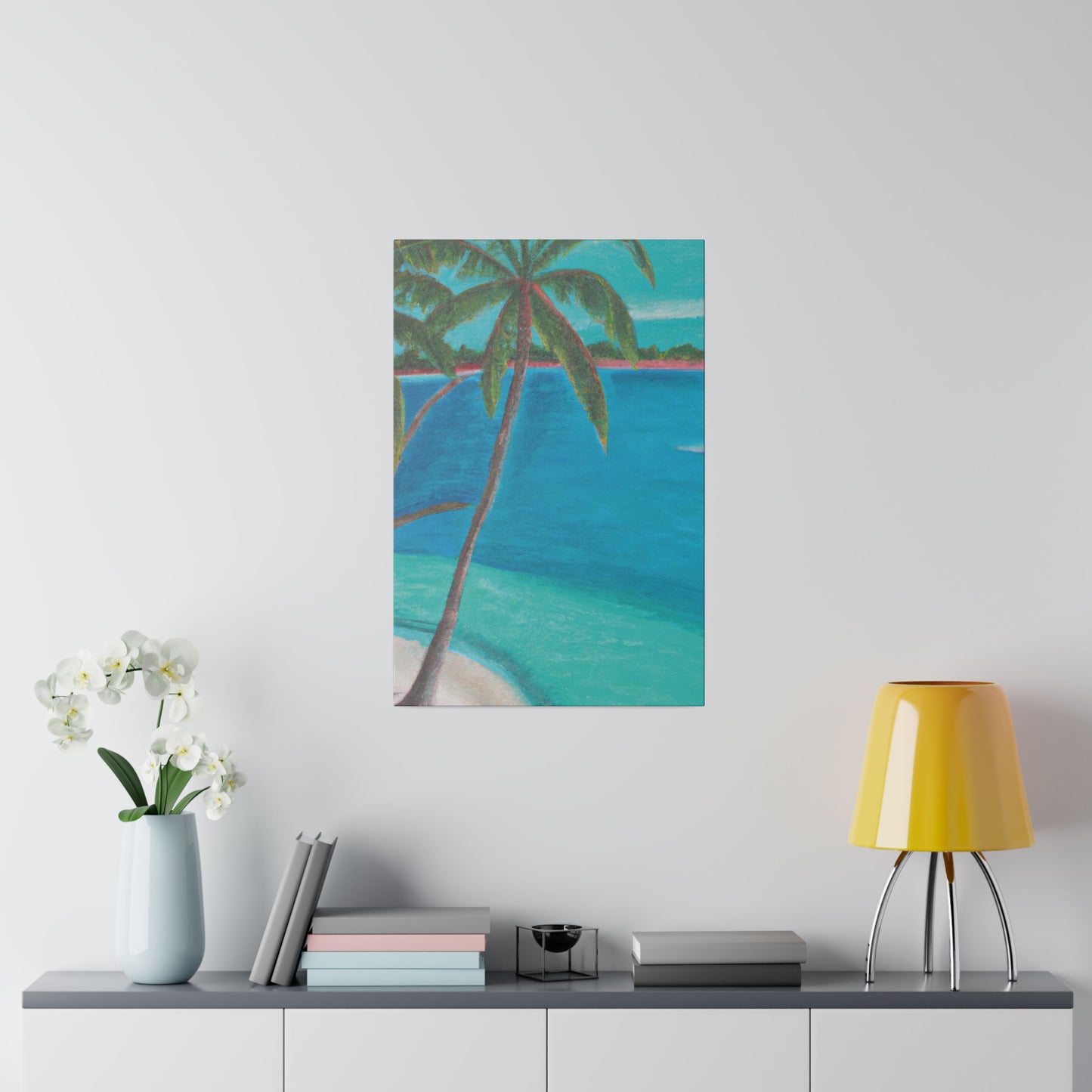 2976D - Bahamas Ocean Painting Print | Bahamas | Ocean | Beach | Poster | Home Decor | Wall Art | Canvas