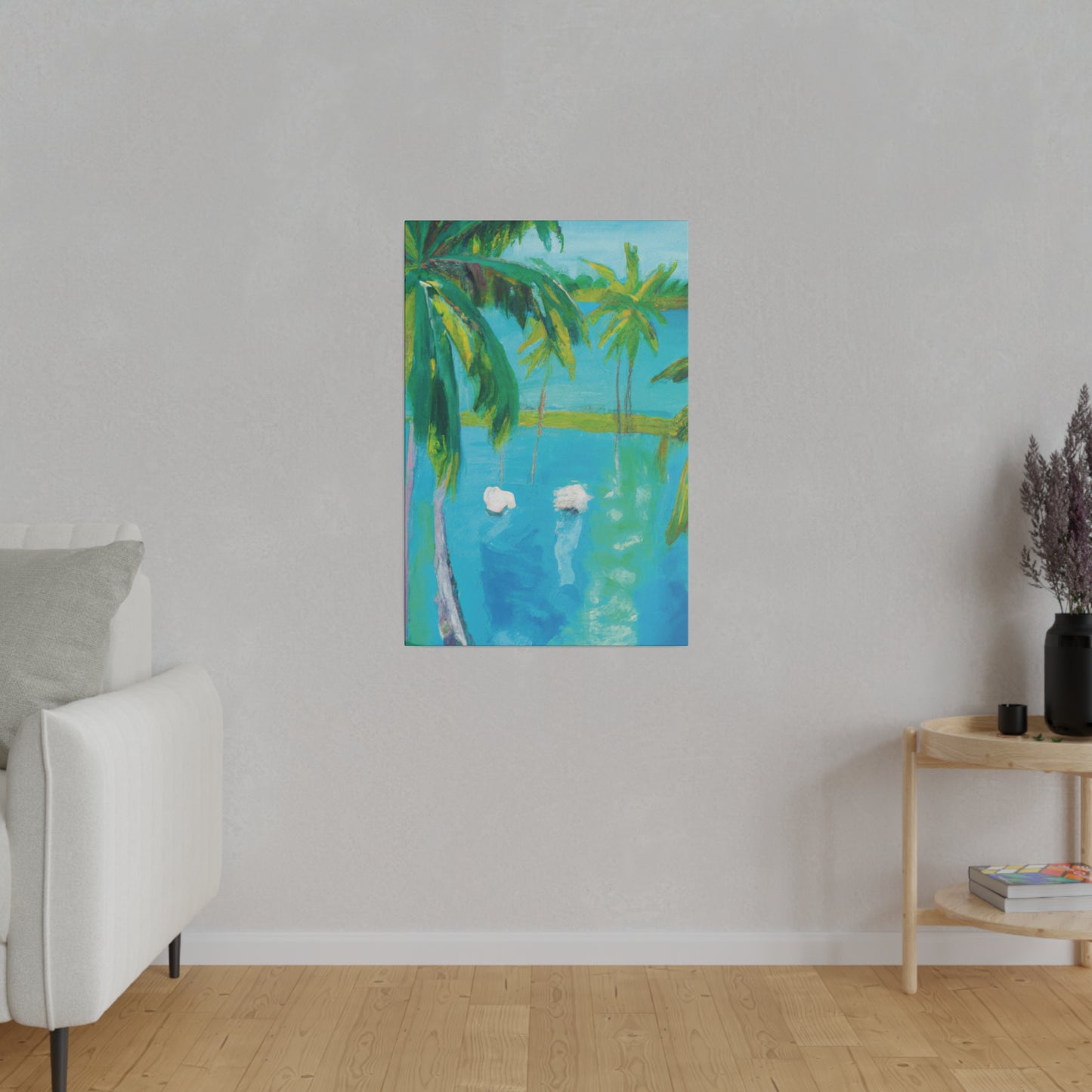 5643X - Bahamas Ocean Painting Print | Bahamas | Ocean | Beach | Poster | Home Decor | Wall Art | Canvas