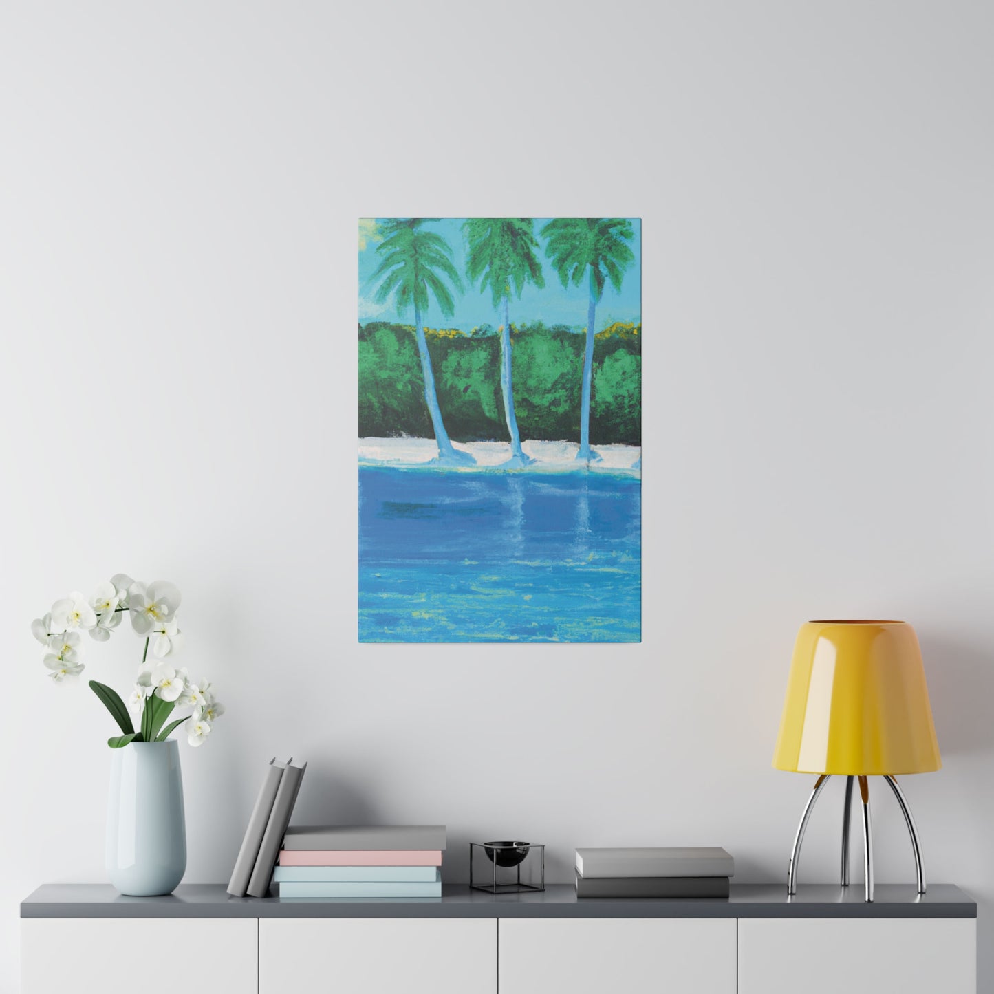 5467L - Bahamas Ocean Painting Print | Bahamas | Ocean | Beach | Poster | Home Decor | Wall Art | Canvas