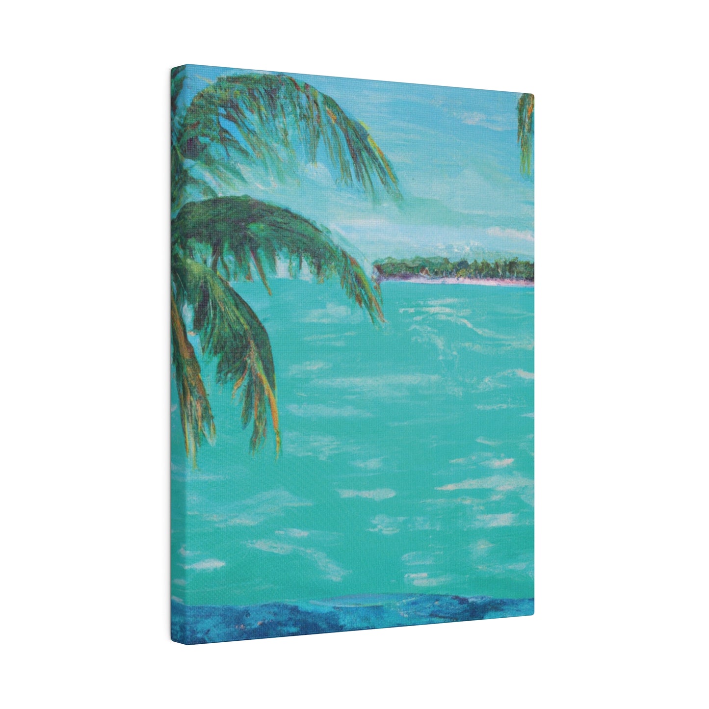 362P - Bahamas Ocean Painting Print | Bahamas | Ocean | Beach | Poster | Home Decor | Wall Art | Canvas