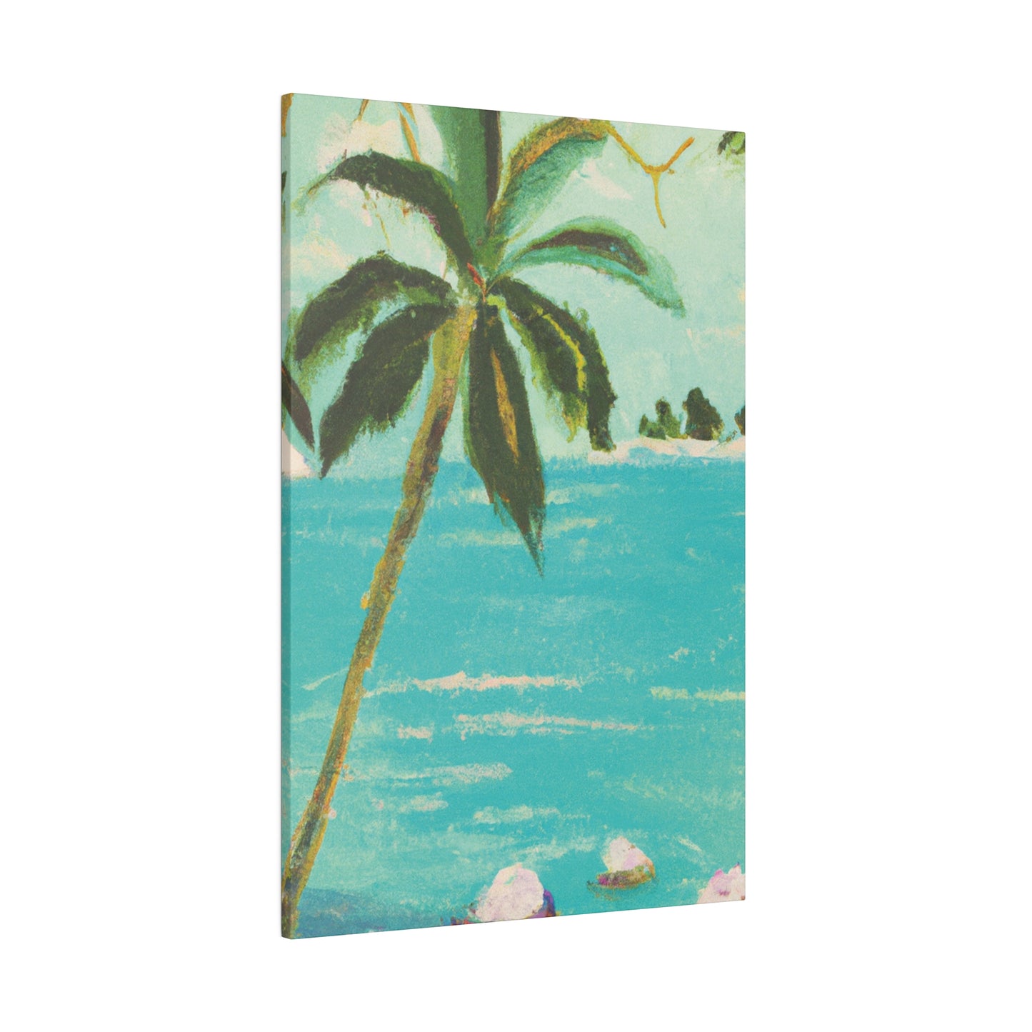 8809K - Bahamas Ocean Painting Print | Bahamas | Ocean | Beach | Poster | Home Decor | Wall Art | Canvas