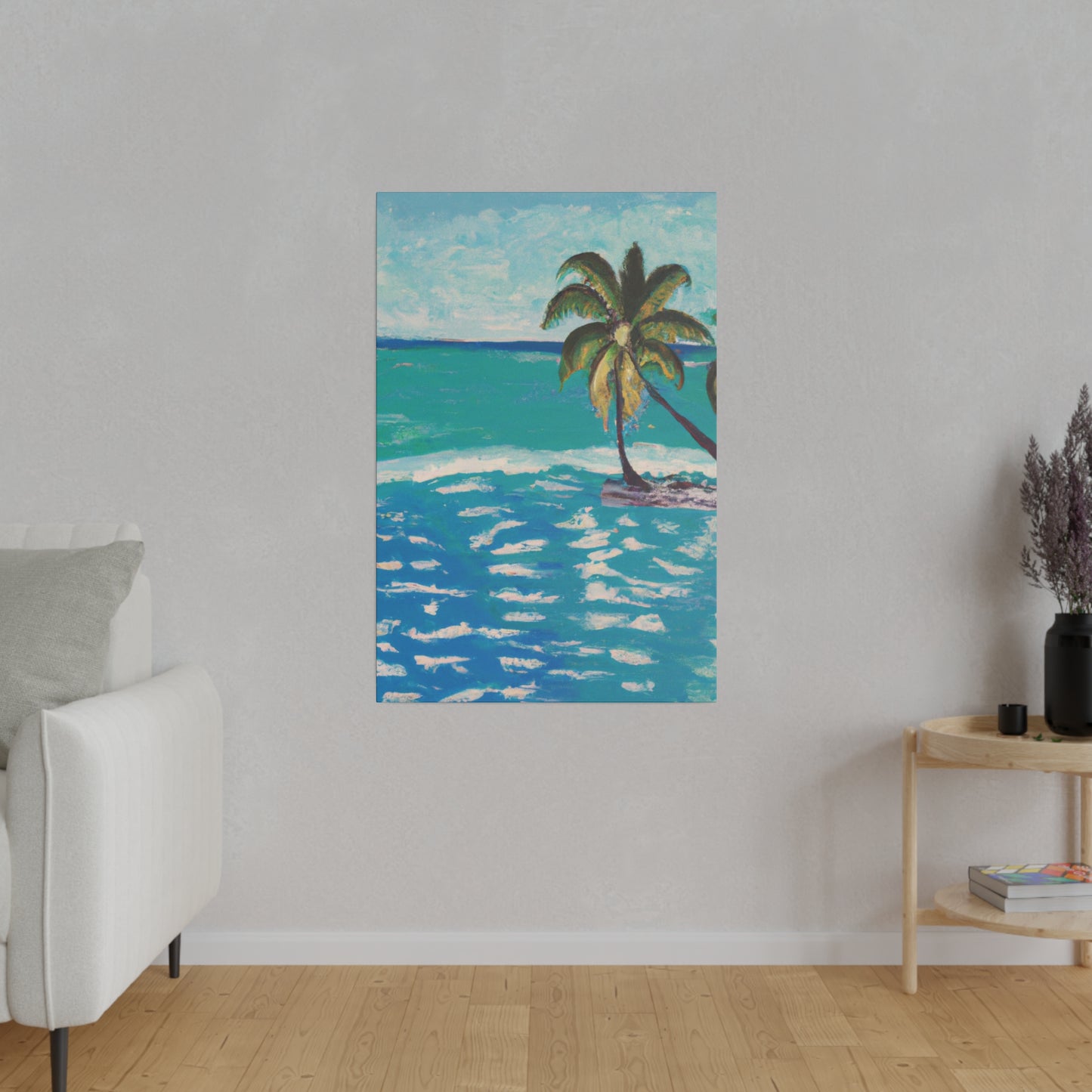 4081V - Bahamas Ocean Painting Print | Bahamas | Ocean | Beach | Poster | Home Decor | Wall Art | Canvas