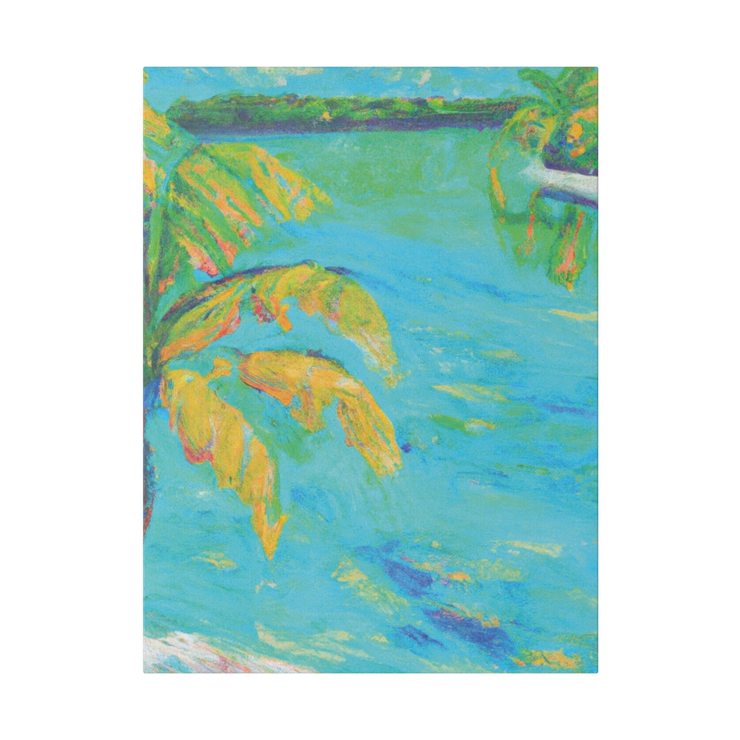 8857G - Bahamas Ocean Painting Print | Bahamas | Ocean | Beach | Poster | Home Decor | Wall Art | Canvas