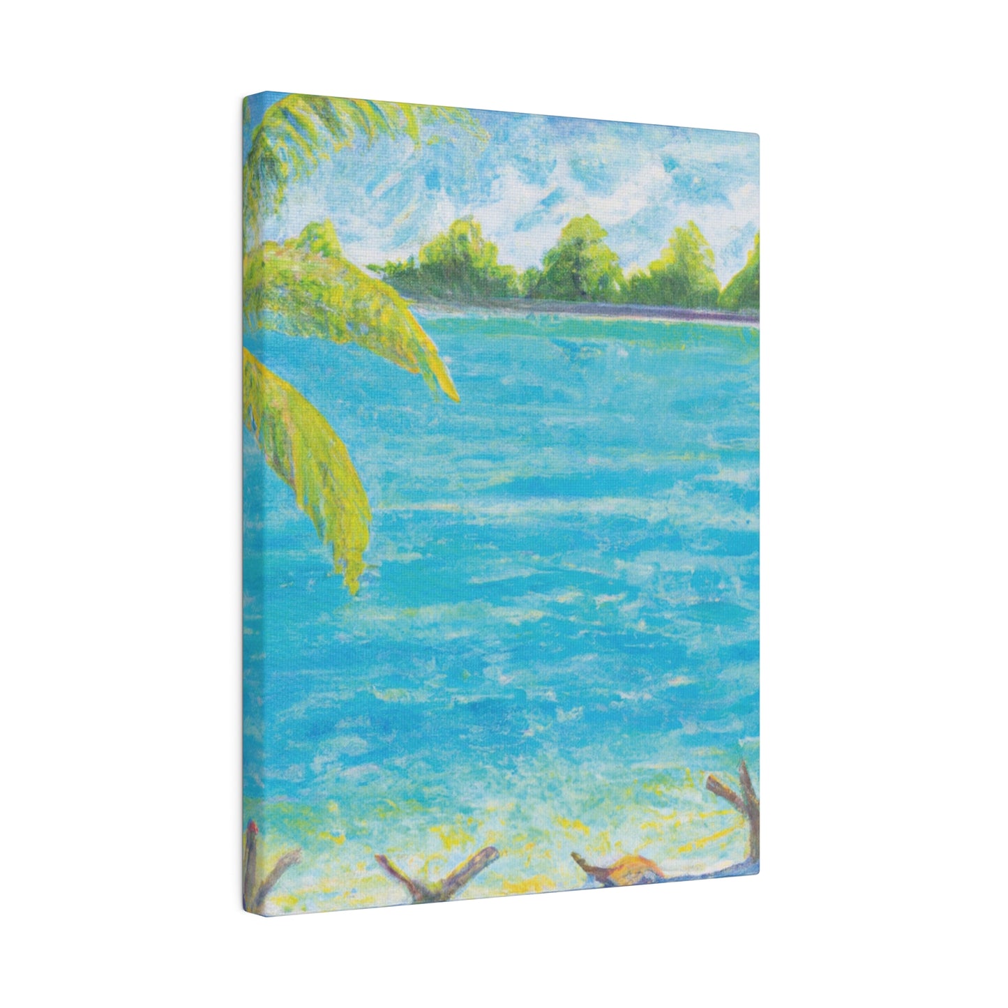 3007D - Bahamas Ocean Painting Print | Bahamas | Ocean | Beach | Poster | Home Decor | Wall Art | Canvas