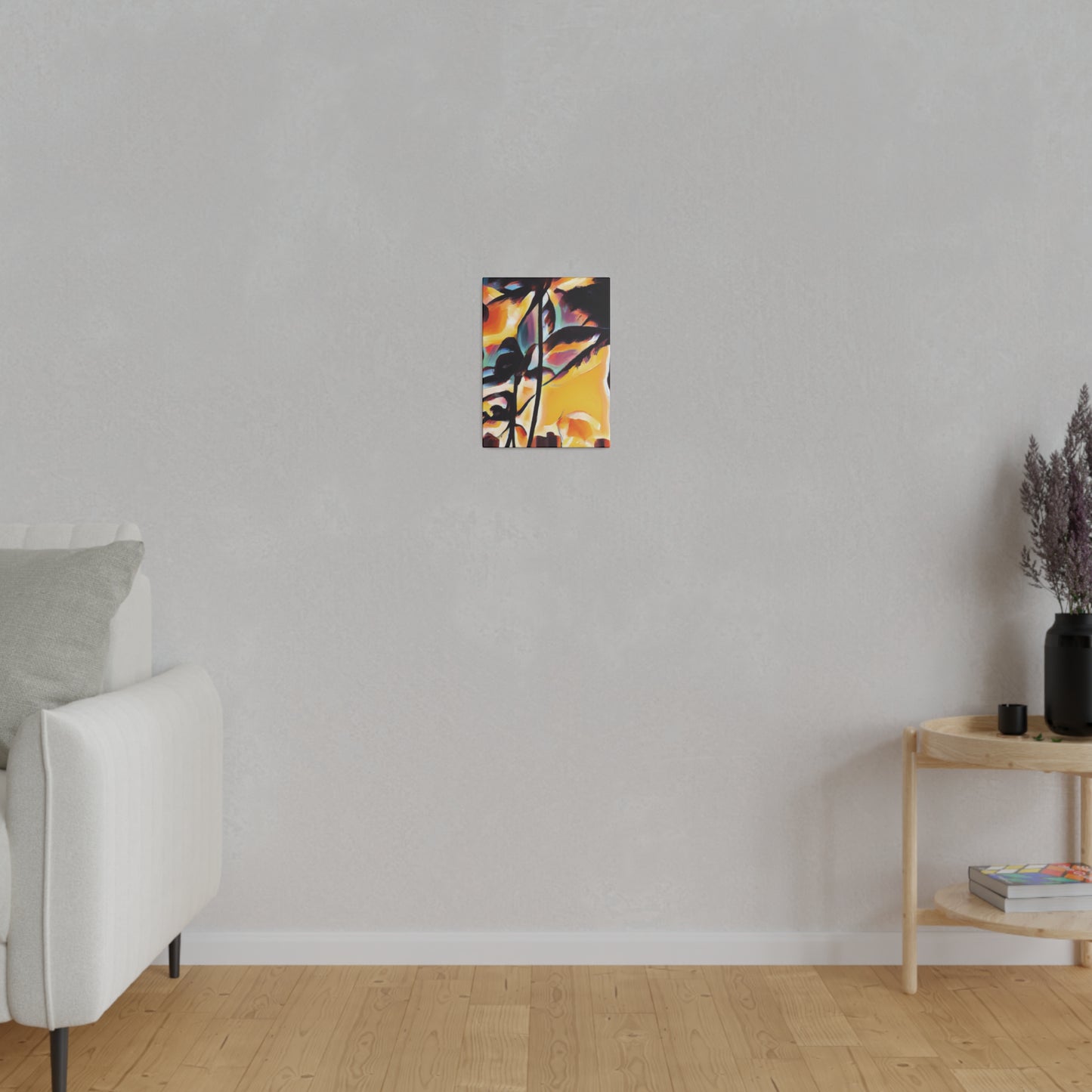 7343H - Miami Beach Sunset Painting Print | Miami | Beach | Sunset | Poster | Home Decor | Wall Art | Canvas